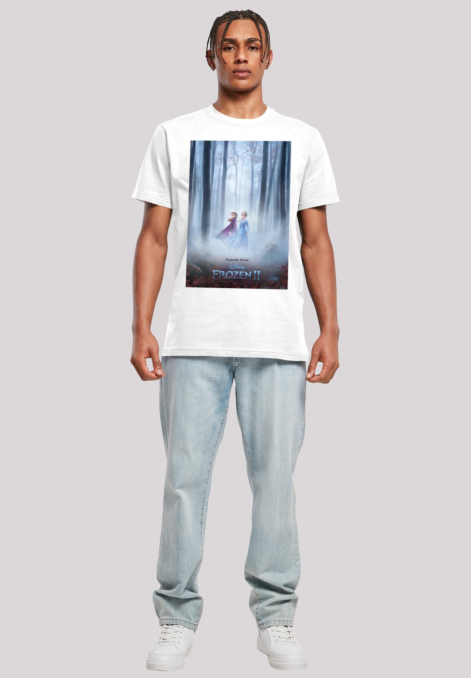 F4NT4STIC T-Shirt »Disney Frozen 2 Movie Film Poster«, Herren,Premium Merch,Regular-Fit,Basic,Bedruckt