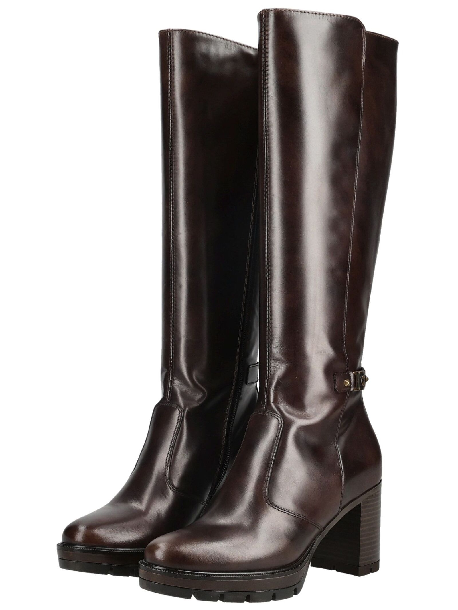 Nero Giardini High-Heel-Stiefel »Nero Giardini Stiefel Leder/Textil«