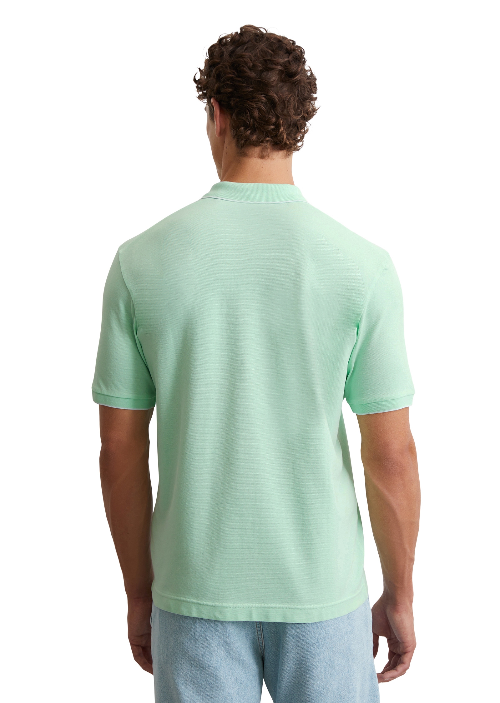Marc O'Polo Poloshirt »aus Bio-Baumwoll-Mix«