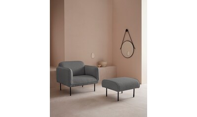 LeGer Home by Lena Gercke Sessel »Finia«, in drei verschiedenen Bezügen, mit Metallbeinen kaufen