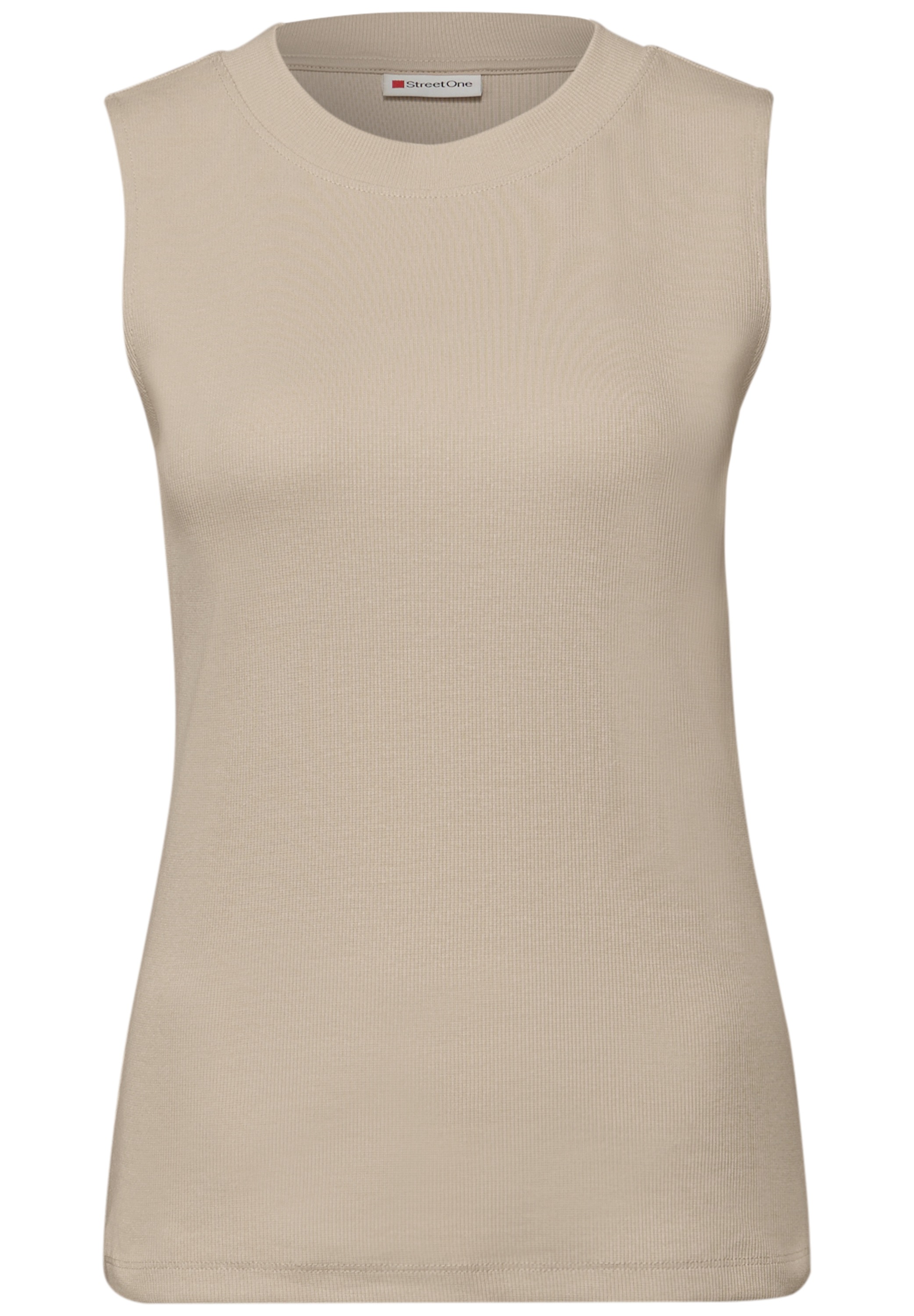 STREET ONE Rundhalsshirt mit Turtleneck