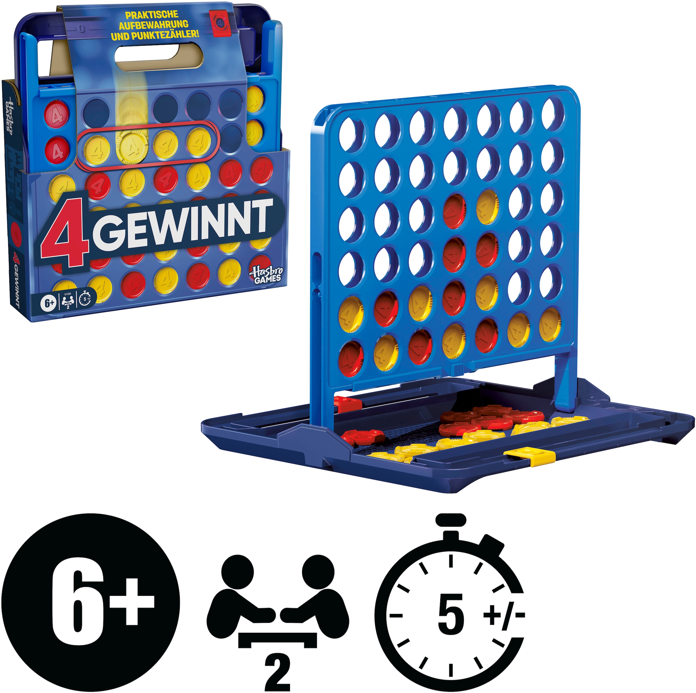Hasbro Spiel »4 gewinnt«