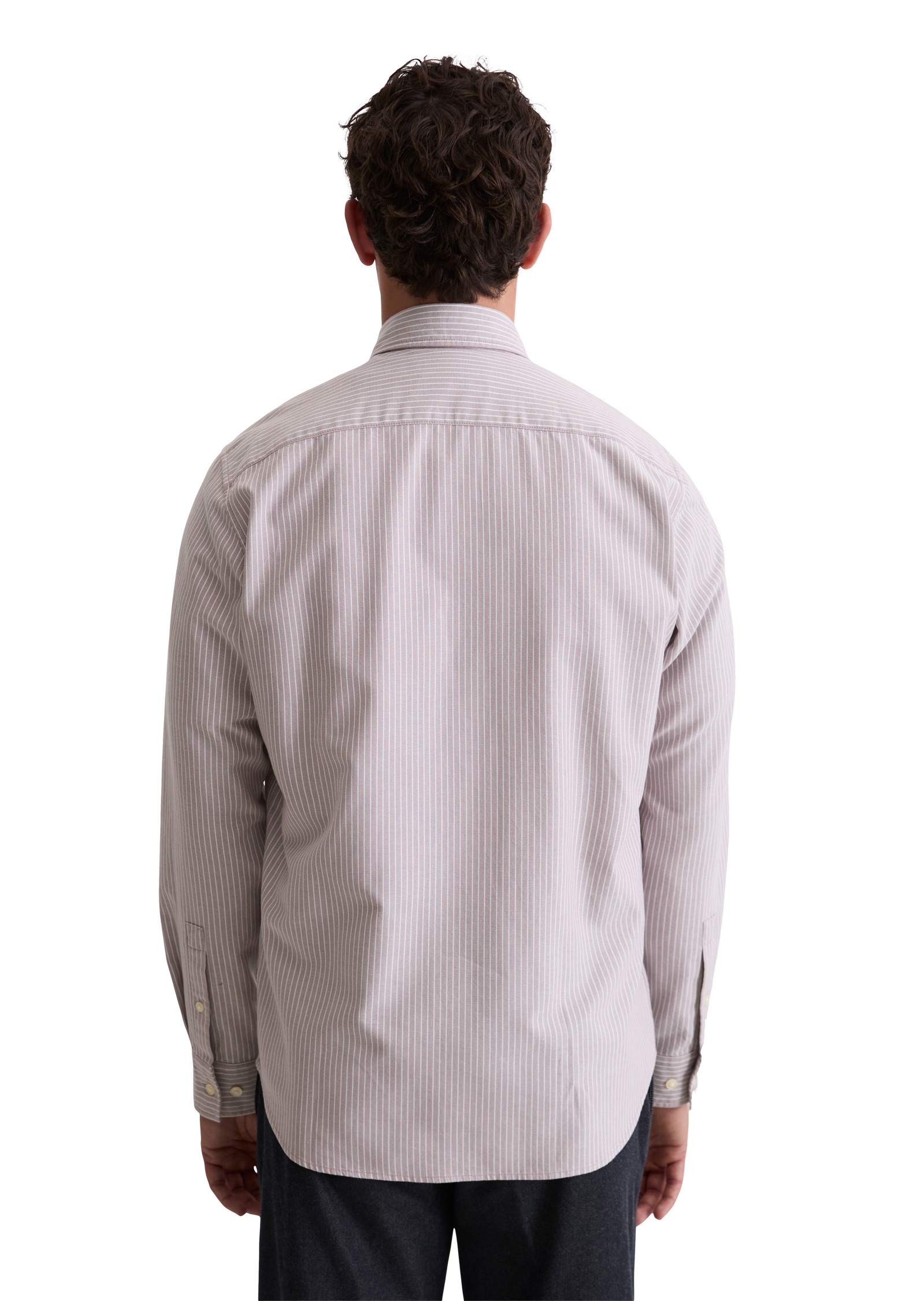 Marc OPolo Langarmhemd Oxford-Hemd, regular fit mit Button-Down-Kragen günstig online kaufen