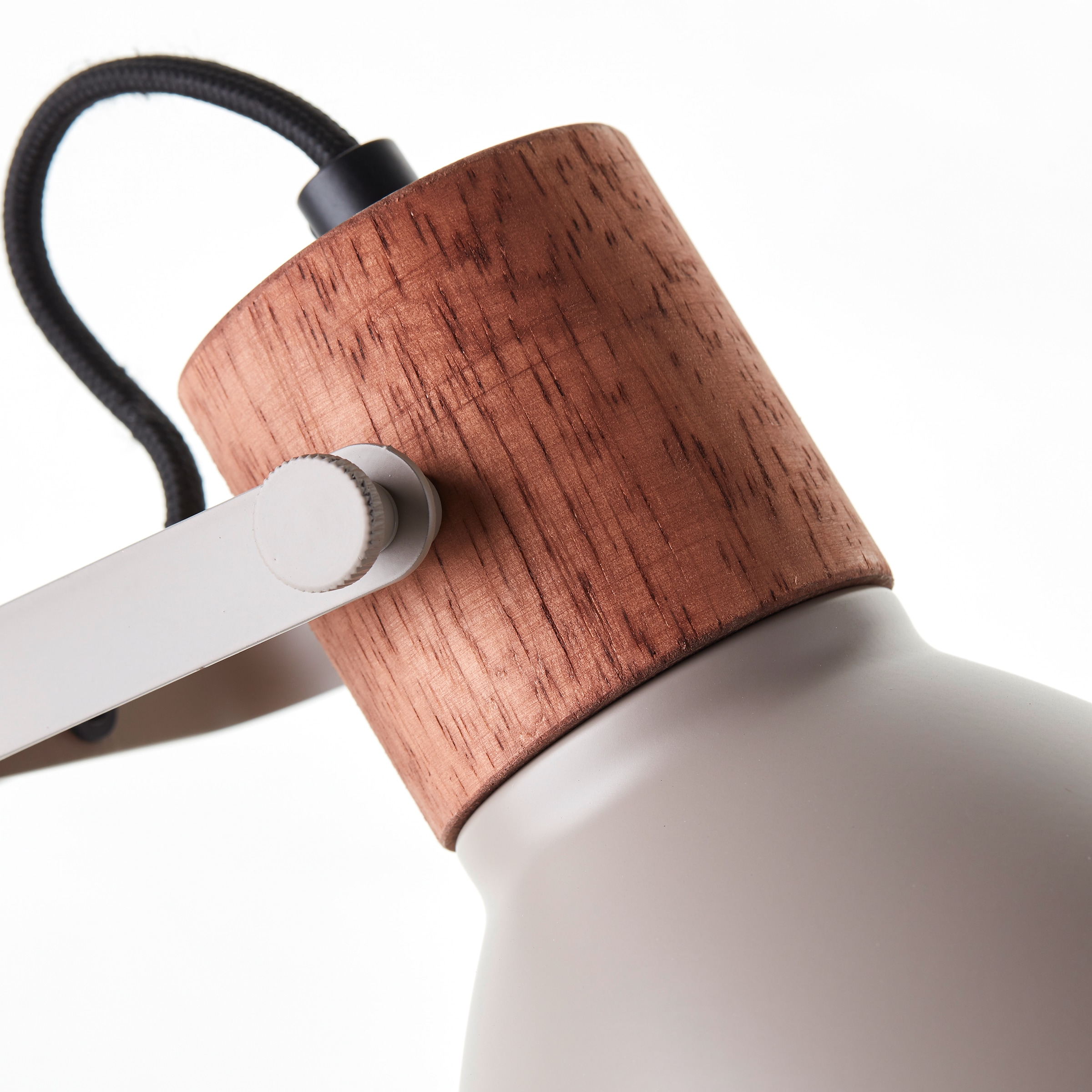 Brilliant Tischleuchte »Erena«, 1 flammig, Leuchtmittel E27 | ohne Leuchtmittel, Höhe 52 cm, E27, Metall/Holz