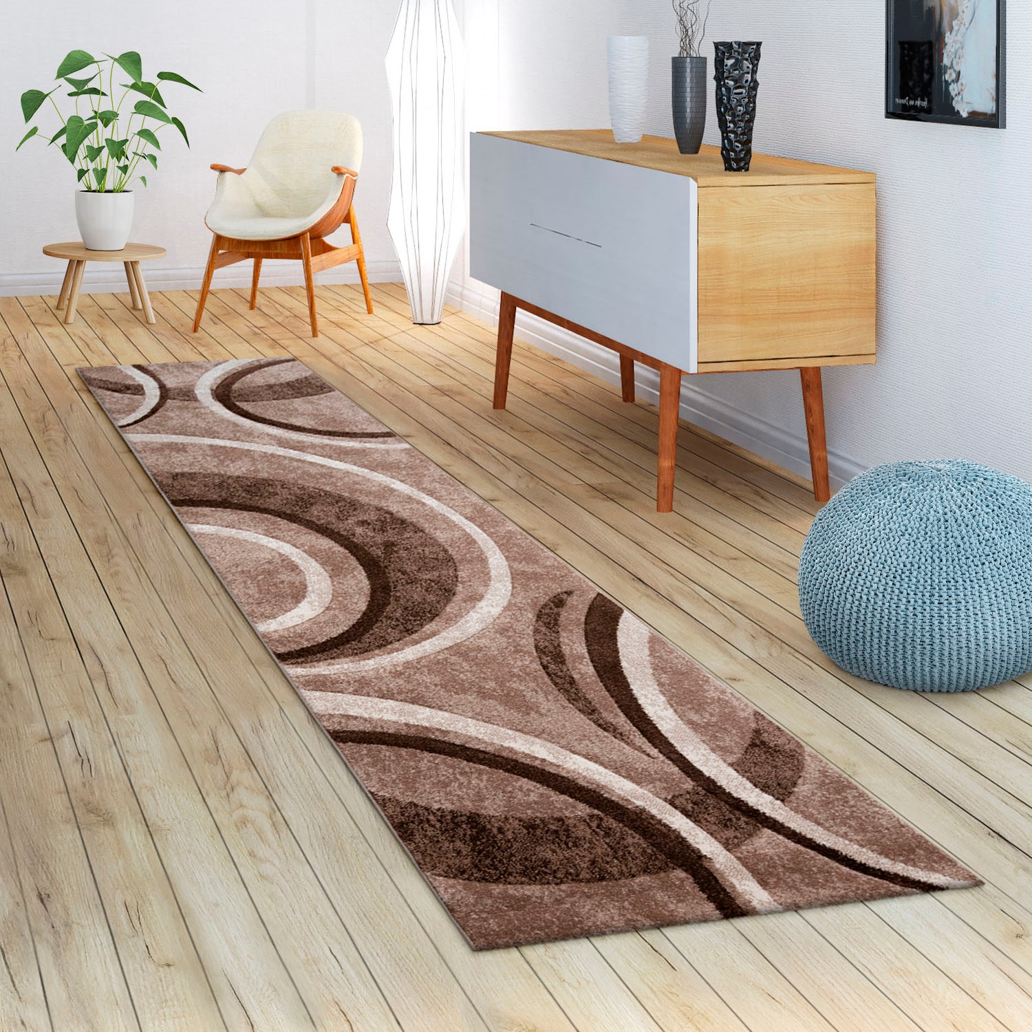 Paco Home Teppich "Brillance 758" rechteckig 14 mm Höhe Kurzflor, modernes günstig online kaufen