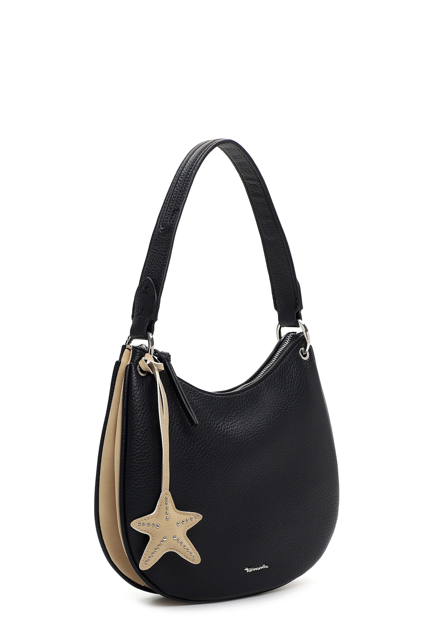 Beuteltasche TAMARIS "Beutel TAS Kea", Damen, Gr. B/H/T: 30cm x 24cm x 3cm 0, blau (blau 500), Polyurethan, Taschen Beuteltasche 3