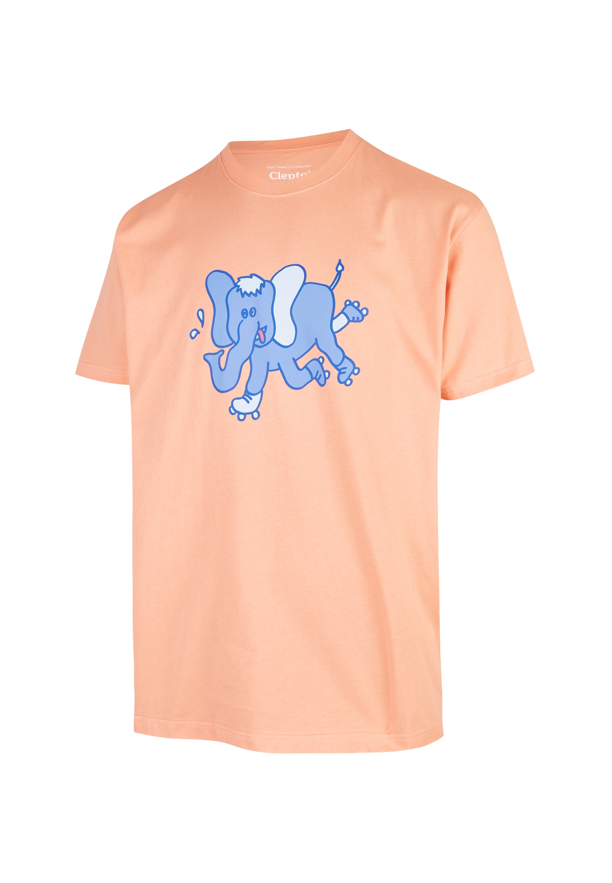 Cleptomanicx T-Shirt »Happy Elefant«, (1 tlg.), im boxy Cut