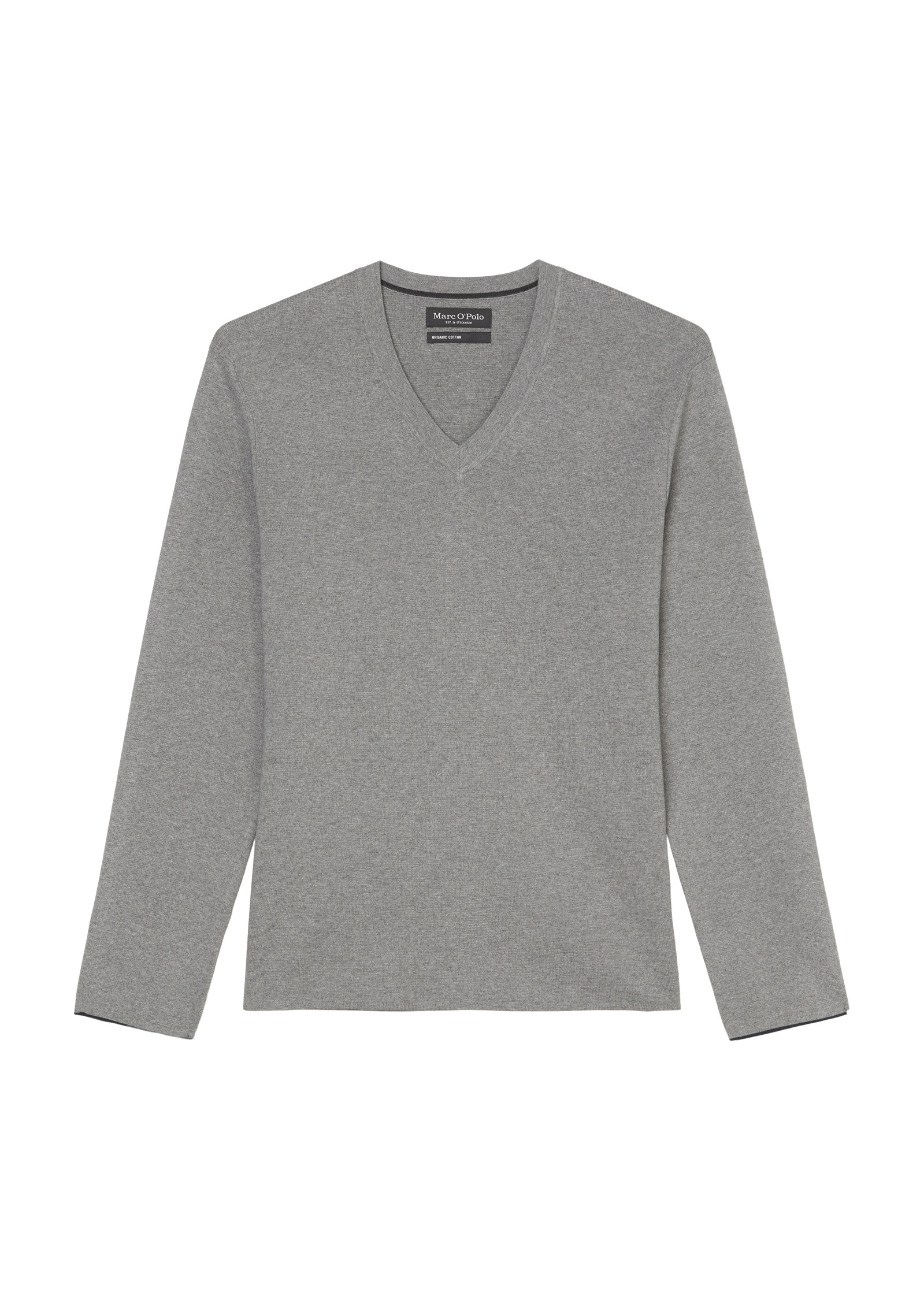 Marc O'Polo V-Ausschnitt-Pullover »aus Bio-Baumwolle«