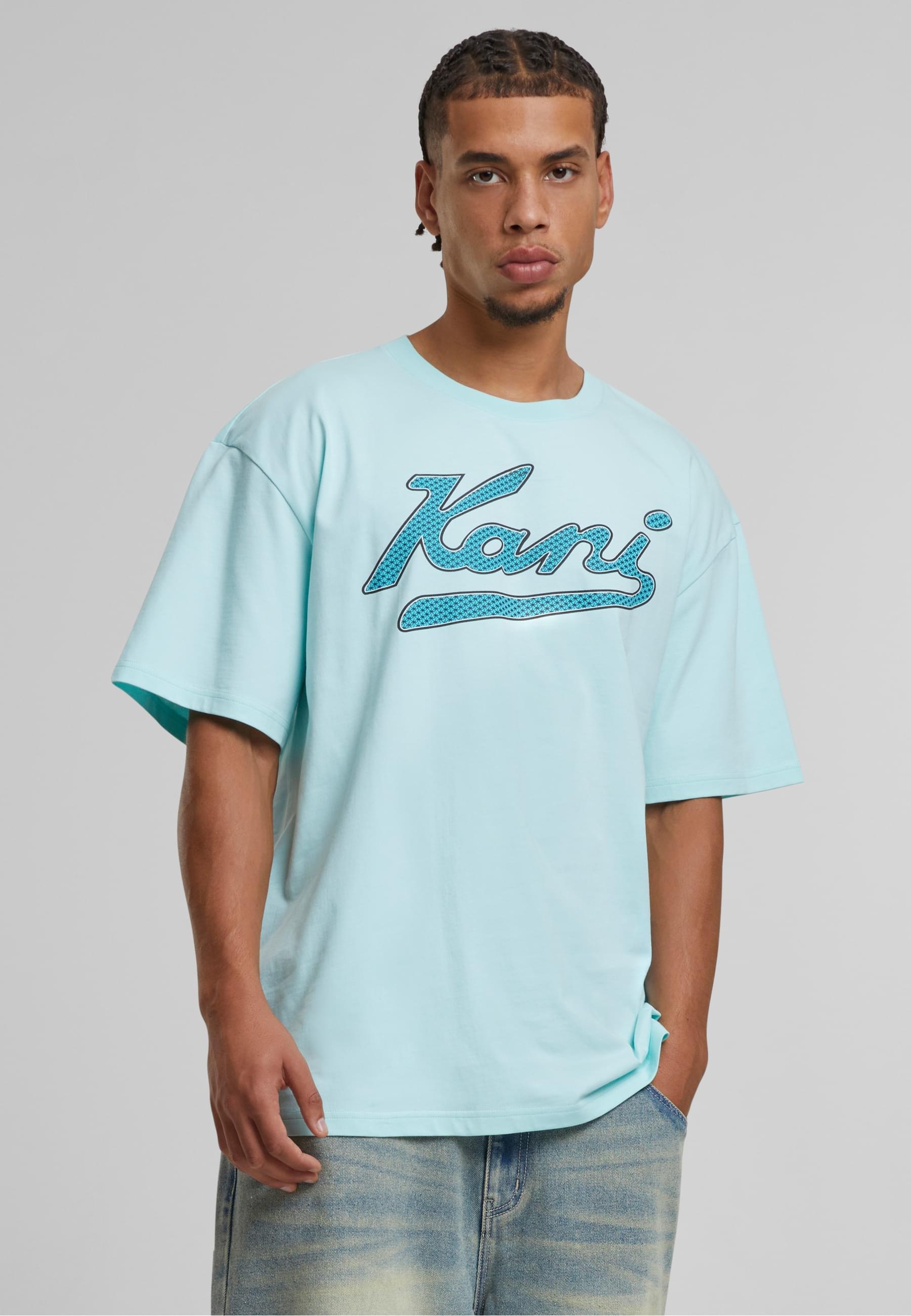 Karl Kani T-Shirt »Karl Kani Varsity Palm Print T-Shirt«, (1 tlg.)