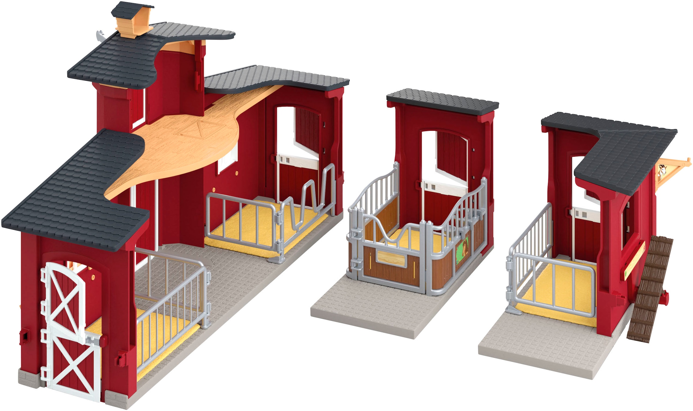 Schleich® Spielwelt »FARM WORLD, Ziegenstall (42726)«