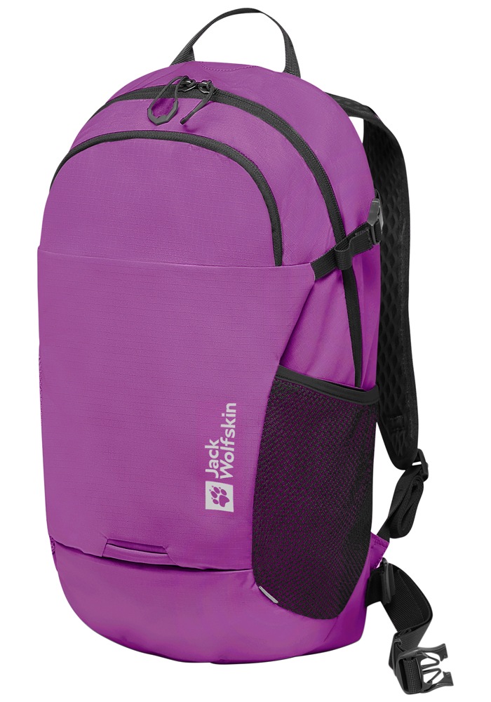 Daypack JACK WOLFSKIN "VELOCITY 20", freesia, Rucksäcke, onesize, Obermaterial: 100% Polyester