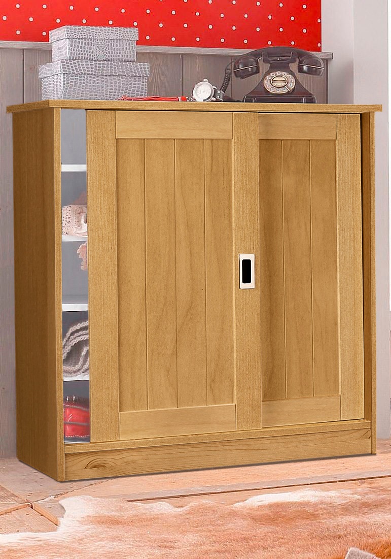 Home affaire Schuhschrank »Nekso«, Breite 83 cm, aus MDF oder Massivholz, FSC®-zertifiziert