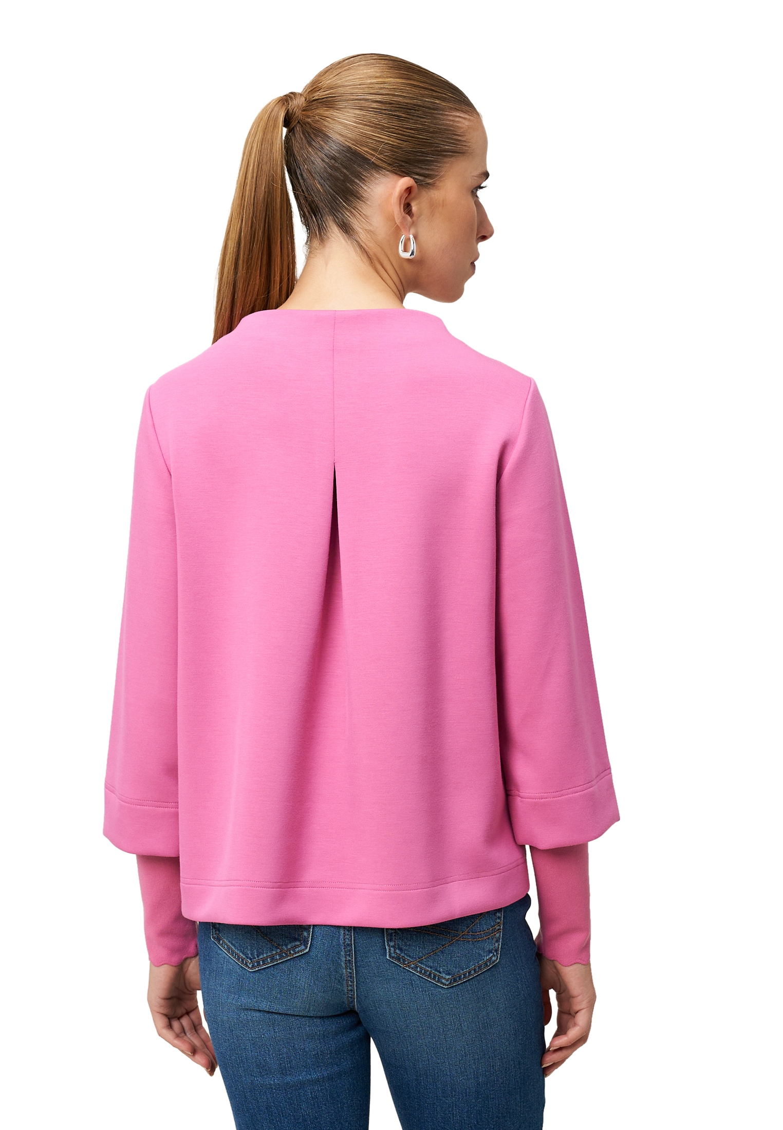 Zero Sweatshirt »Damen mit weiten Ärmeln«, Plain/ohne Details
