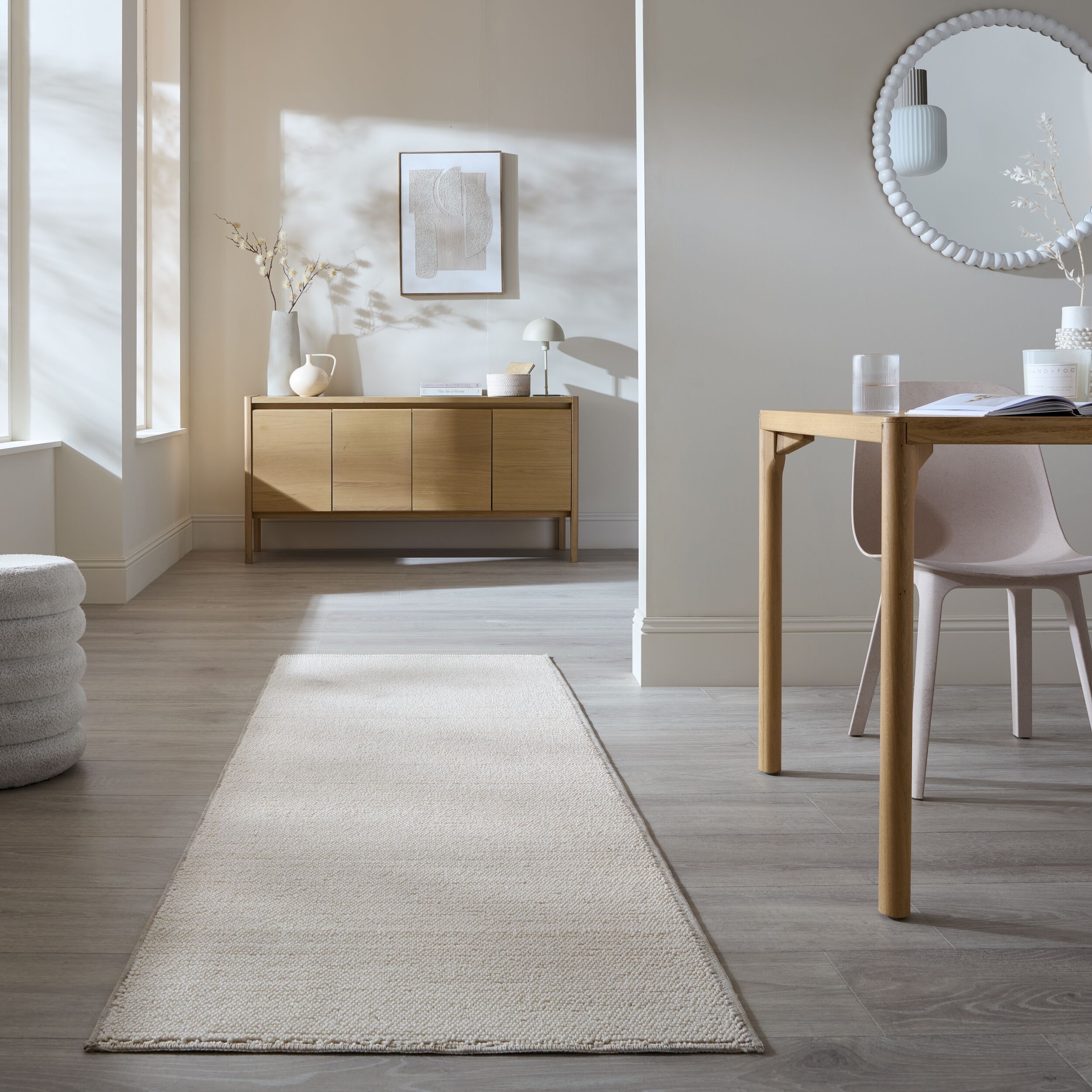 FLAIR RUGS Teppich "LINEAR WASHABLE" rechteckig 9 mm Höhe