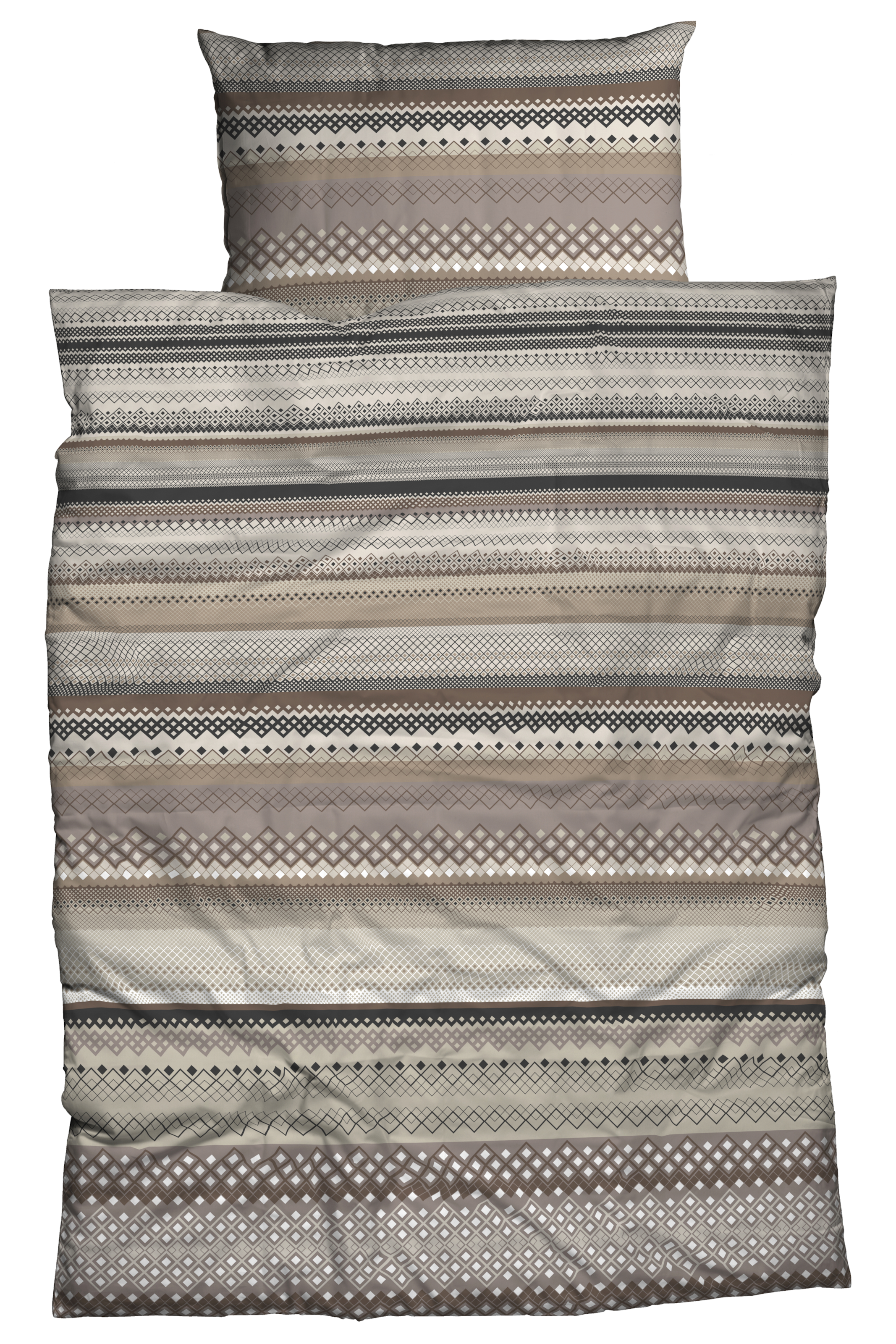 CASATEX Bettwäsche "Alfredo" 2 Stk. tlg. Streifendesign günstig online kaufen
