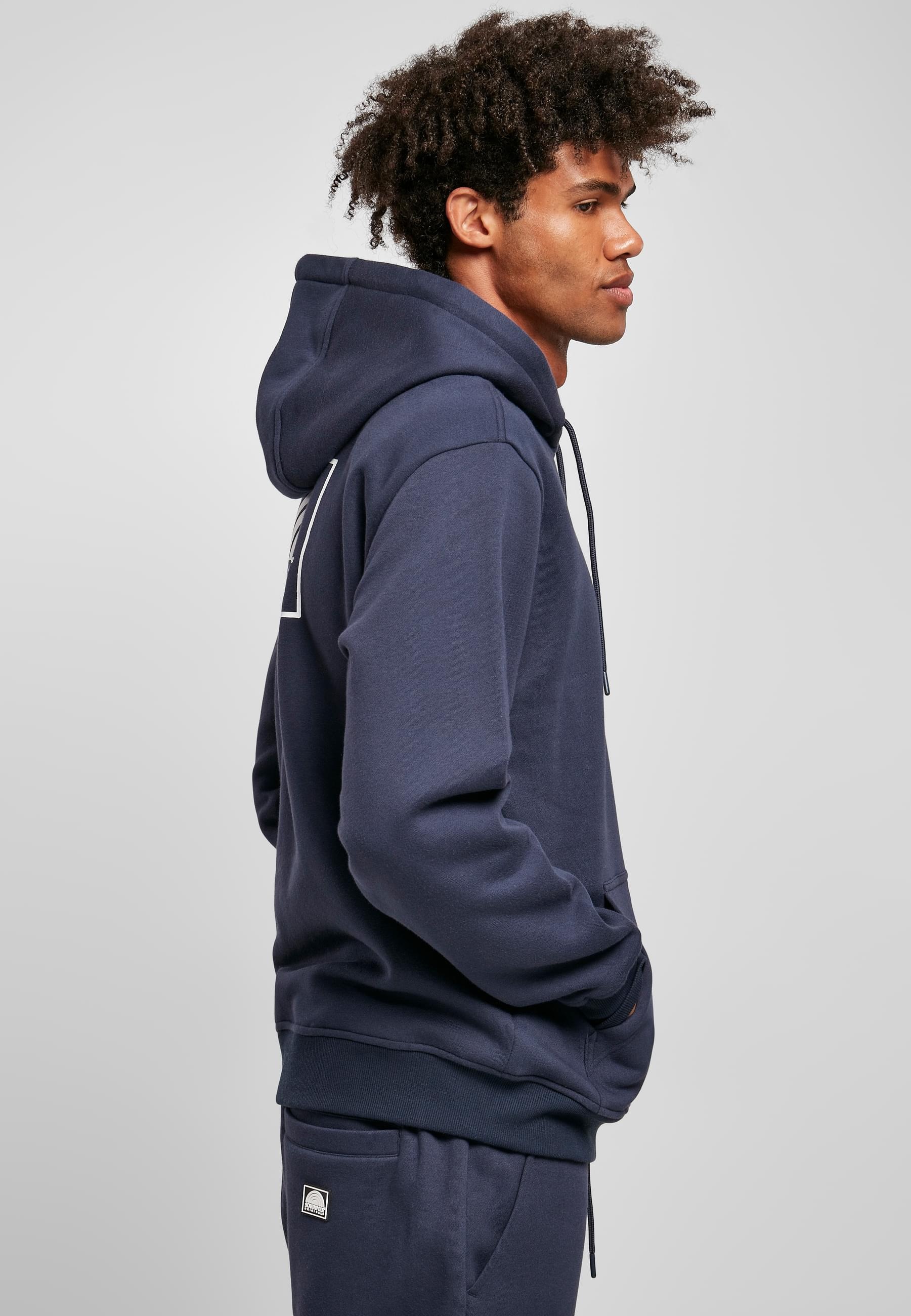 Southpole Kapuzensweatshirt »Southpole Herren Southpole Square Logo Hoody«, (1 tlg.)