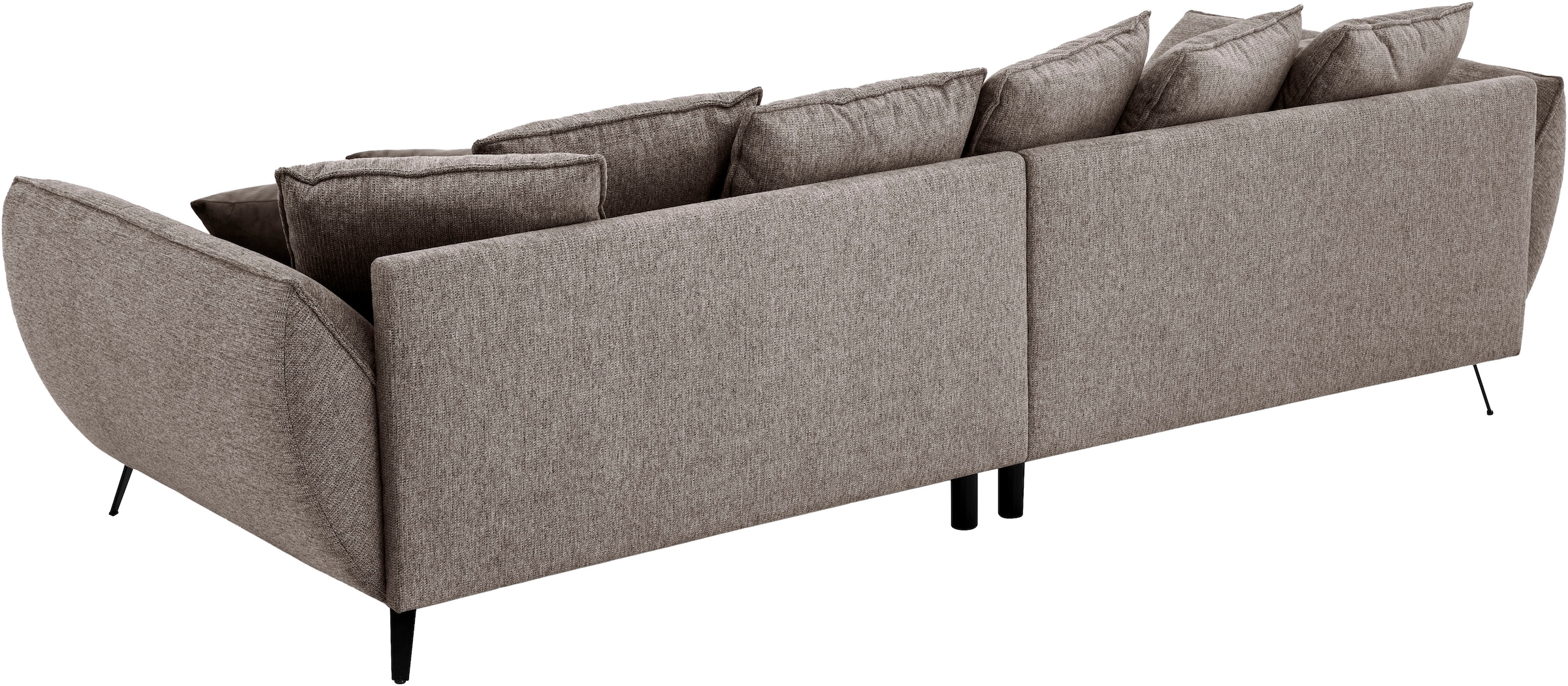 exxpo - sofa fashion Big-Sofa »Triton Mega Sofa,toller Sitzkomfort, Steppung im Sitz, Breite 311cm«, inkl.10-teiliges Kissenset,gemütliches Megasofa,viel Platz zum Relaxen