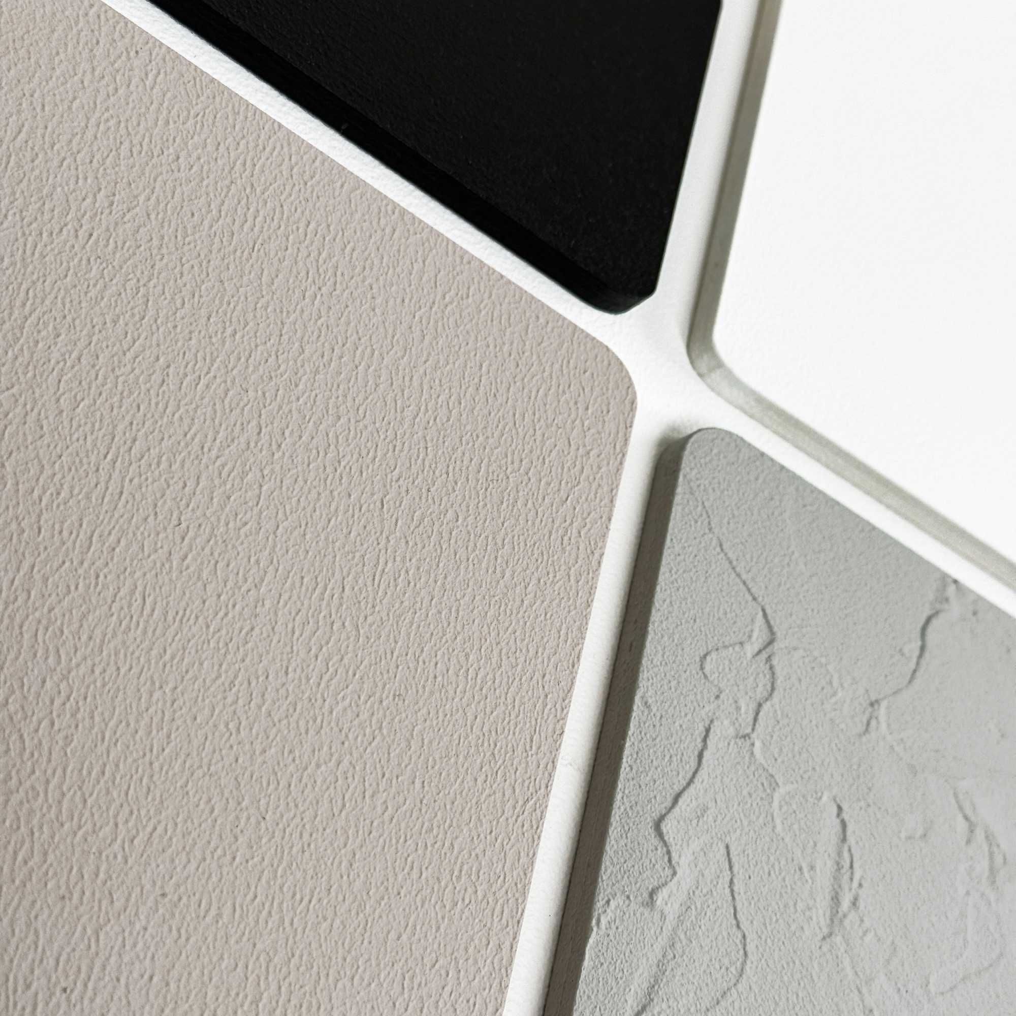 Reinders! Wandbild »Sculpted Silence«, Wohnzimmer - Beige - MDF - Abstrakt - 50x70 cm