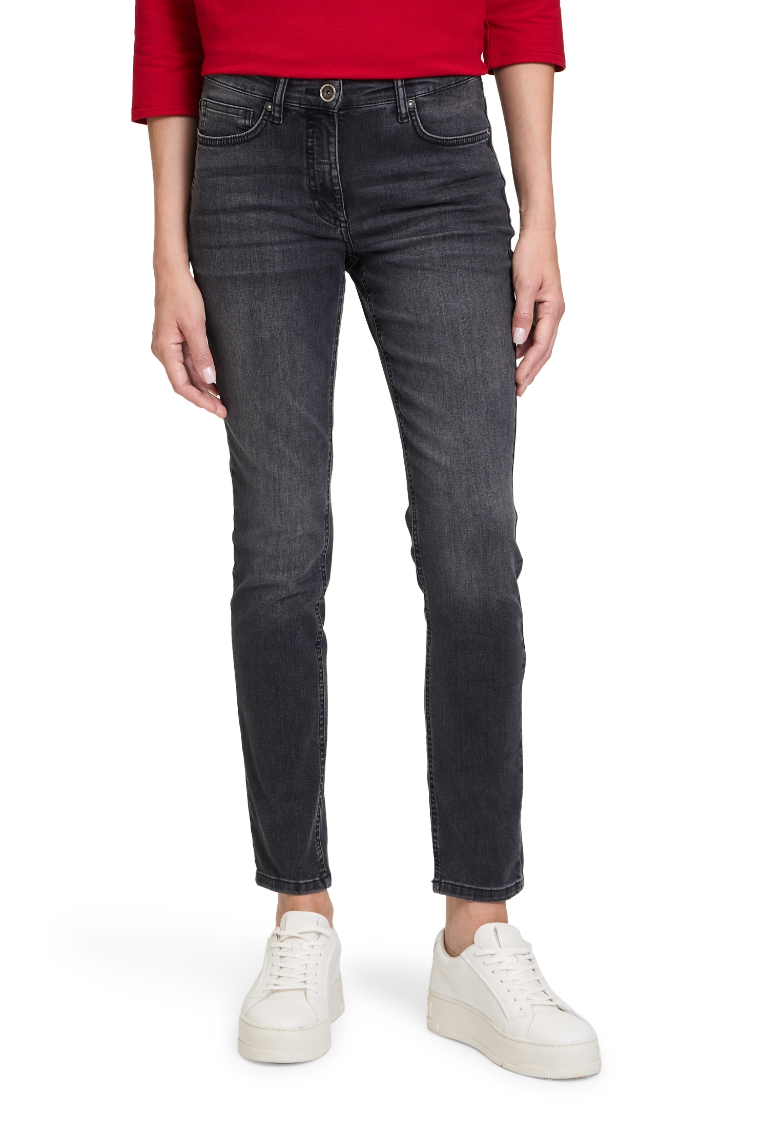 Slim-fit-Jeans »Betty Barclay Basic-Jeans mit Waschung«