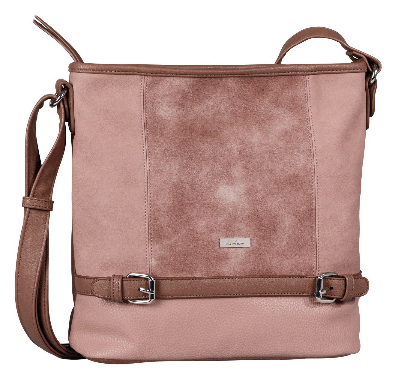 TOM TAILOR Hobo »JUNA« in schlichter imitacija