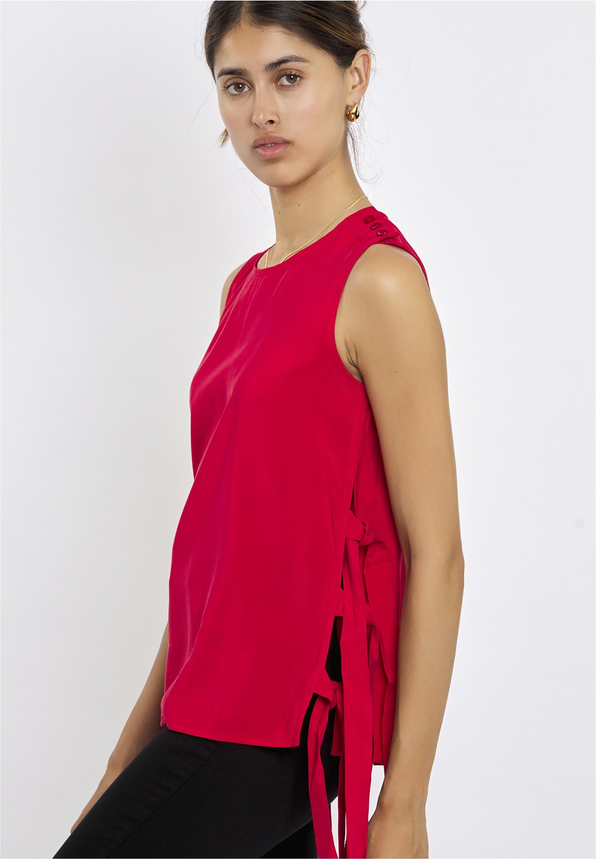 Thumbnail - freshlions Trägertop "Liana" 1 Stk. mit tollen Binde-Elementen an der Seite