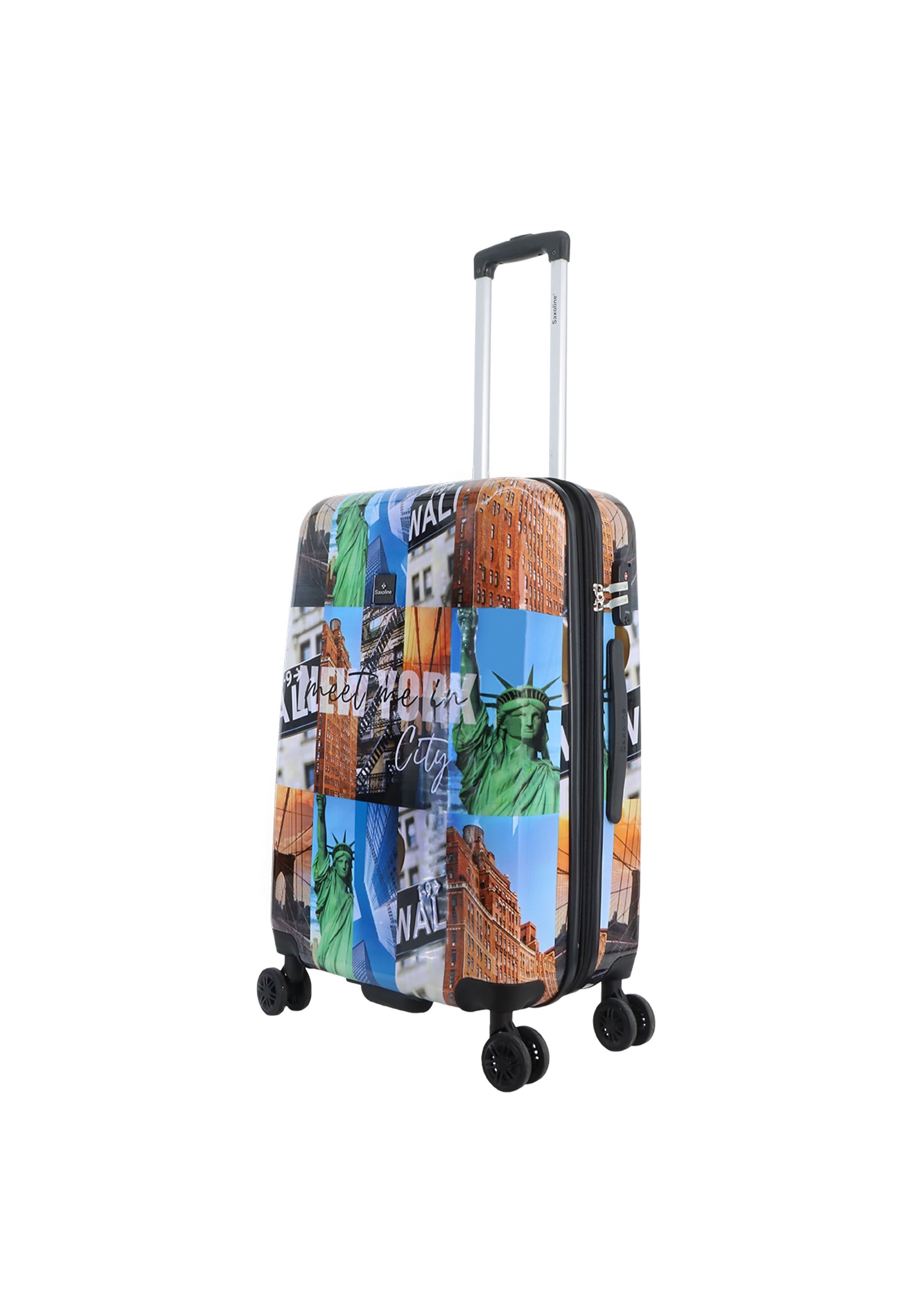 Saxoline® Koffer »The Big Apple« aus ABS/PC-Material