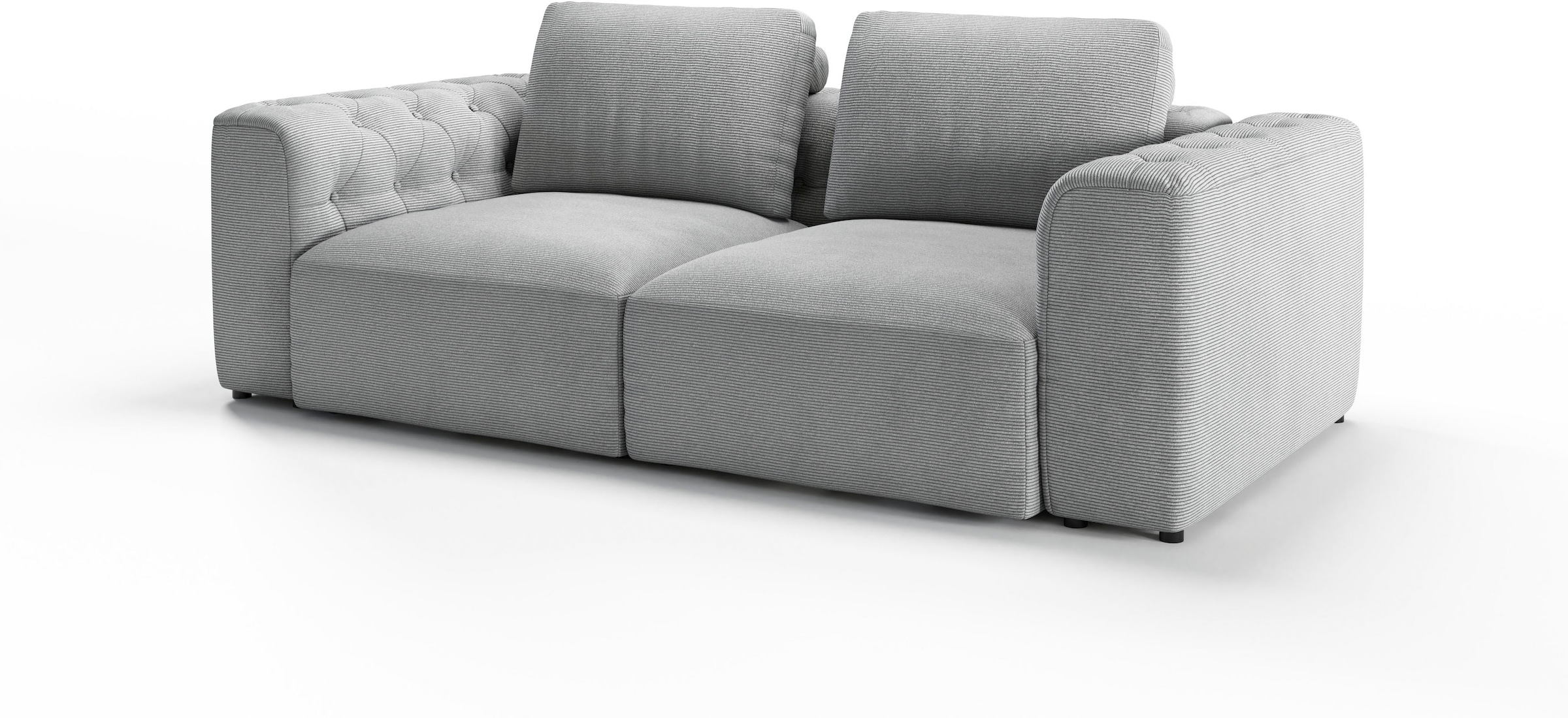 RAUM.ID 2-Sitzer »Cushid«, Modulsofa, bestehend aus 2 Teilen, Breite 218 cm