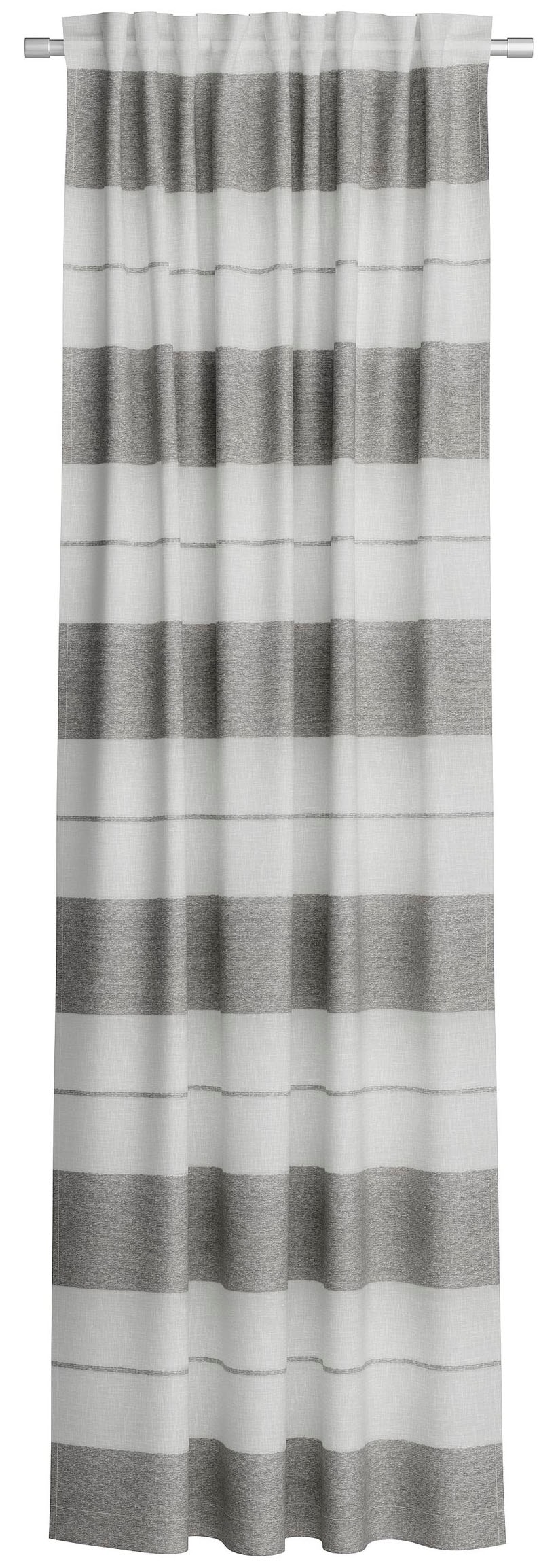 Neutex for you! Vorhang »FENJA« Multifunktionsband 1 Stk. tlg. Halbtransparenter Jacquardstoff mit Streifenstruktur