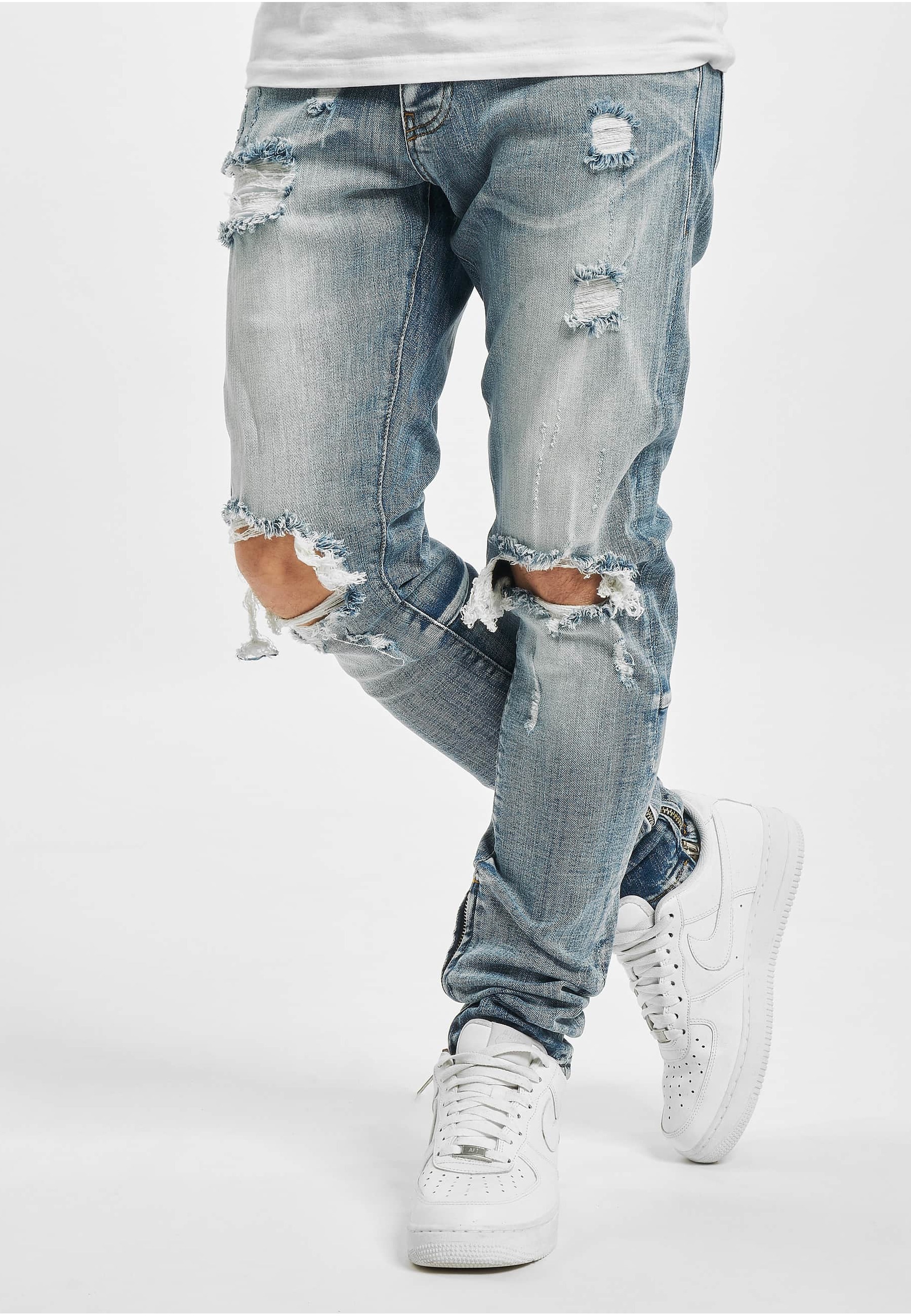 2Y Premium Bequeme Jeans »2Y Premium Herren 2Y Destroyed Straight Fit Jeans« 1 Stk.