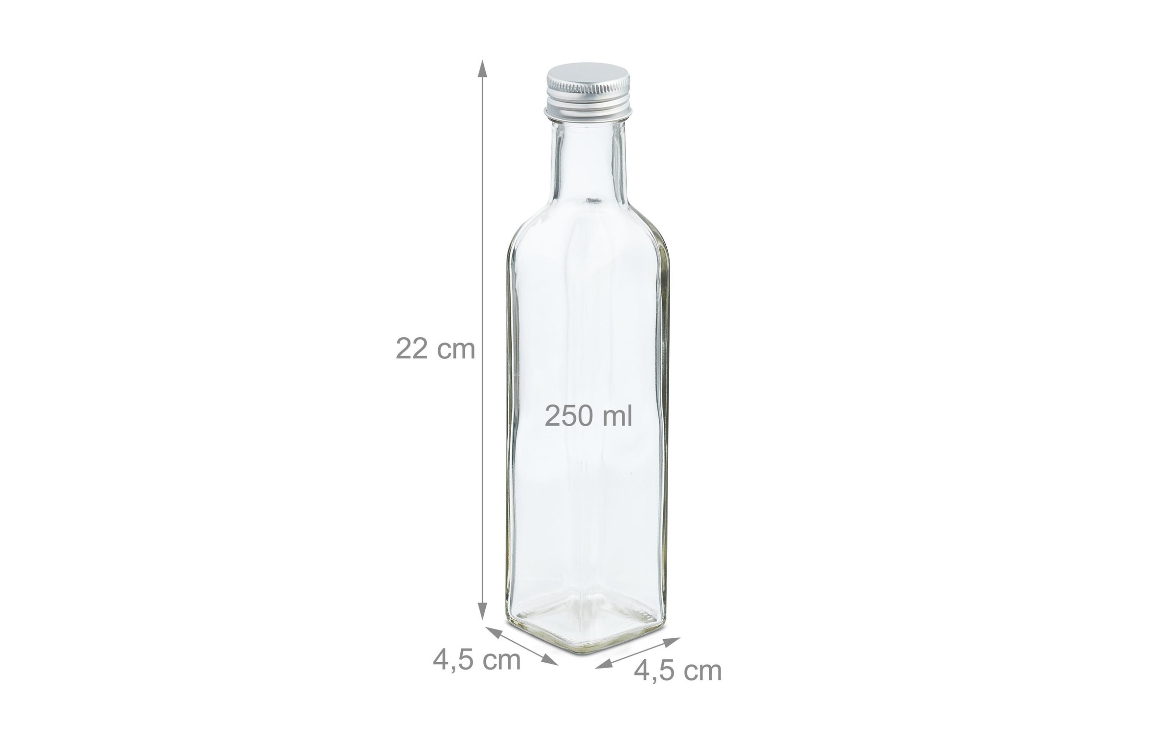 relaxdays Einmachglas »250 ml 8 Stück«