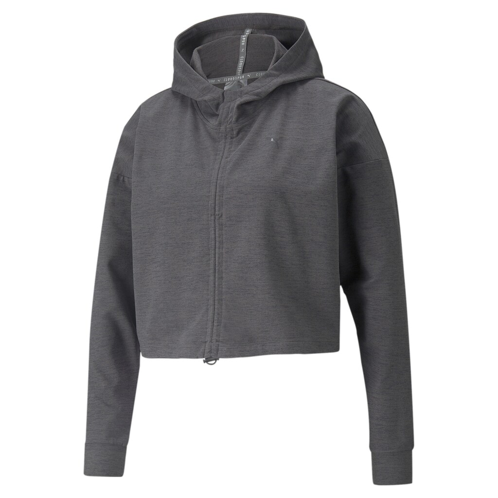 Damenmode Pullover PUMA Trainingspullover »CLOUDSPUN Pullover Damen Trainings-Hoodie Regular« schwarz Damenmode Pullover PUMA Trainingspullover »CLOUDSPUN Pullover Damen Trainings-Hoodie Regular« schwarz