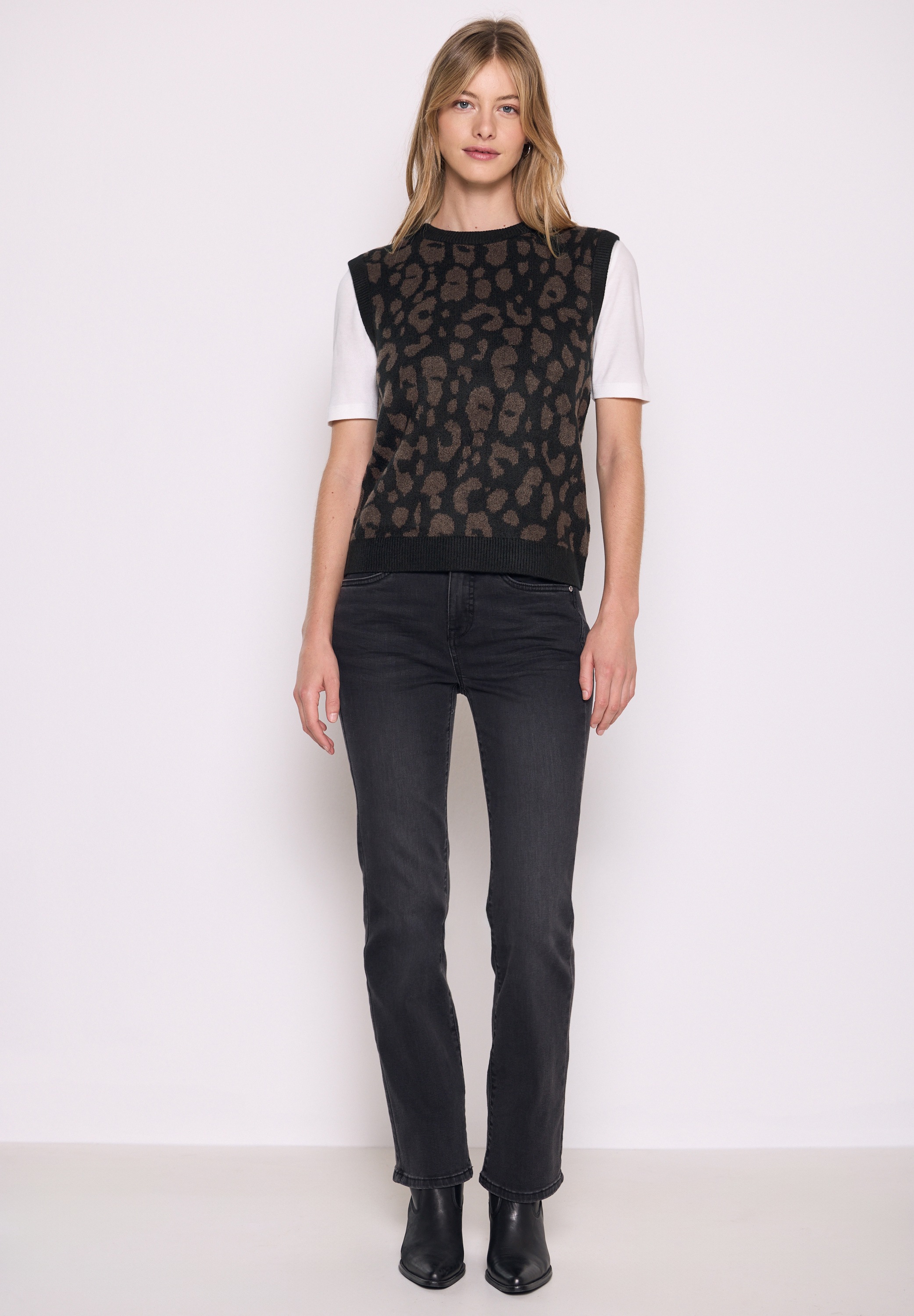 Thumbnail - STREET ONE STUDIO Pullunder im angesagten Leo-Look