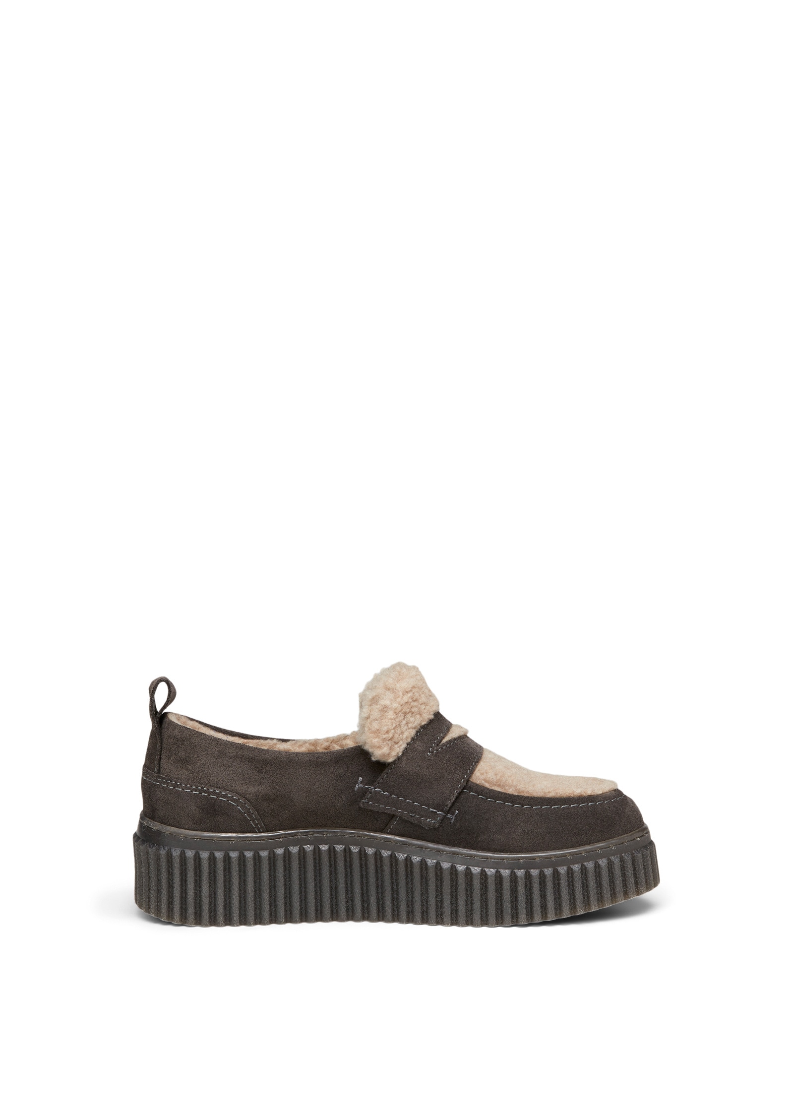 Marc O'Polo Loafer »mit flauschigem Teddyfell«