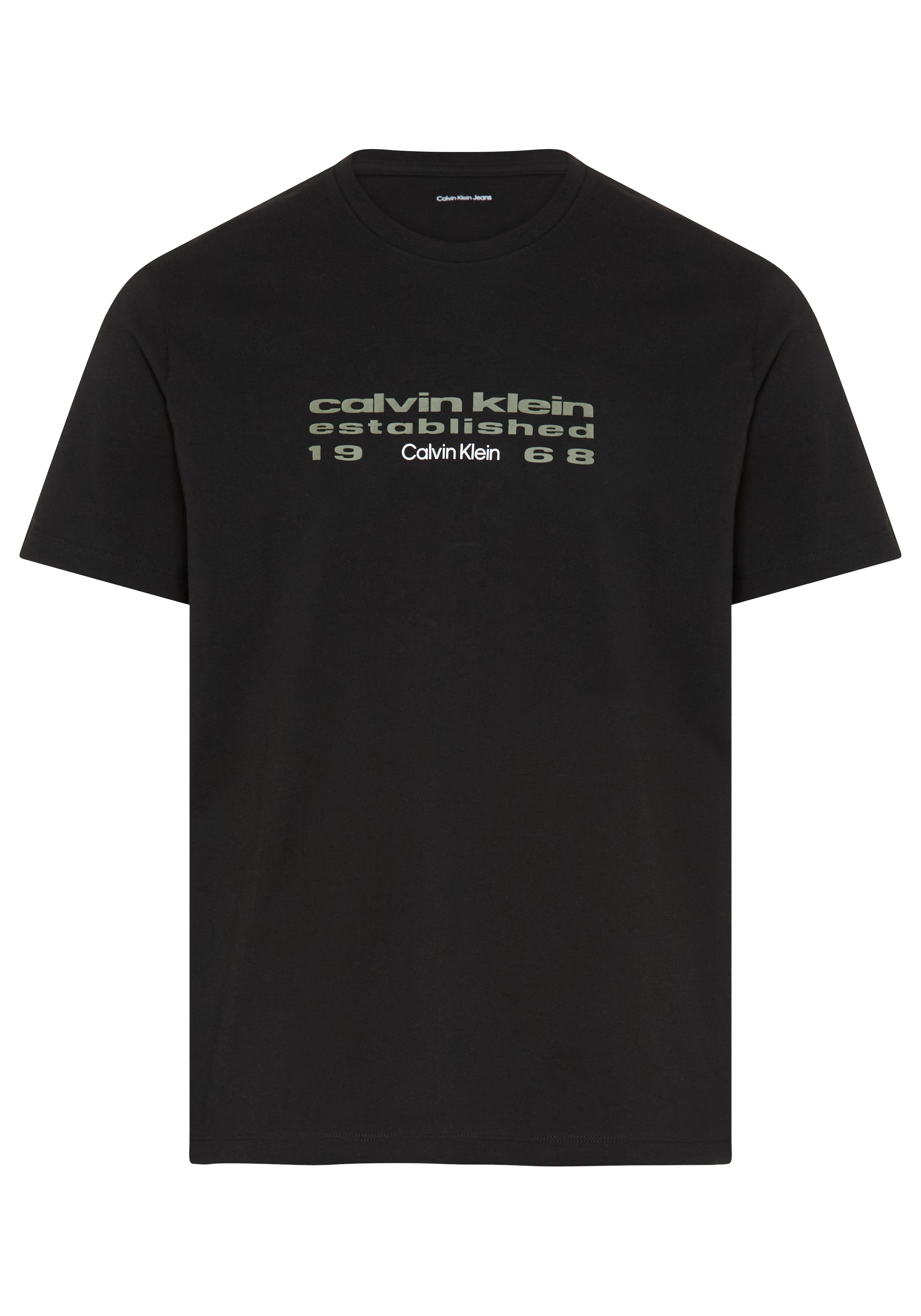 Calvin Klein Jeans T-Shirt "CALVIN KLEIN FUTUR" Regular fit mit Rundhalsaus günstig online kaufen