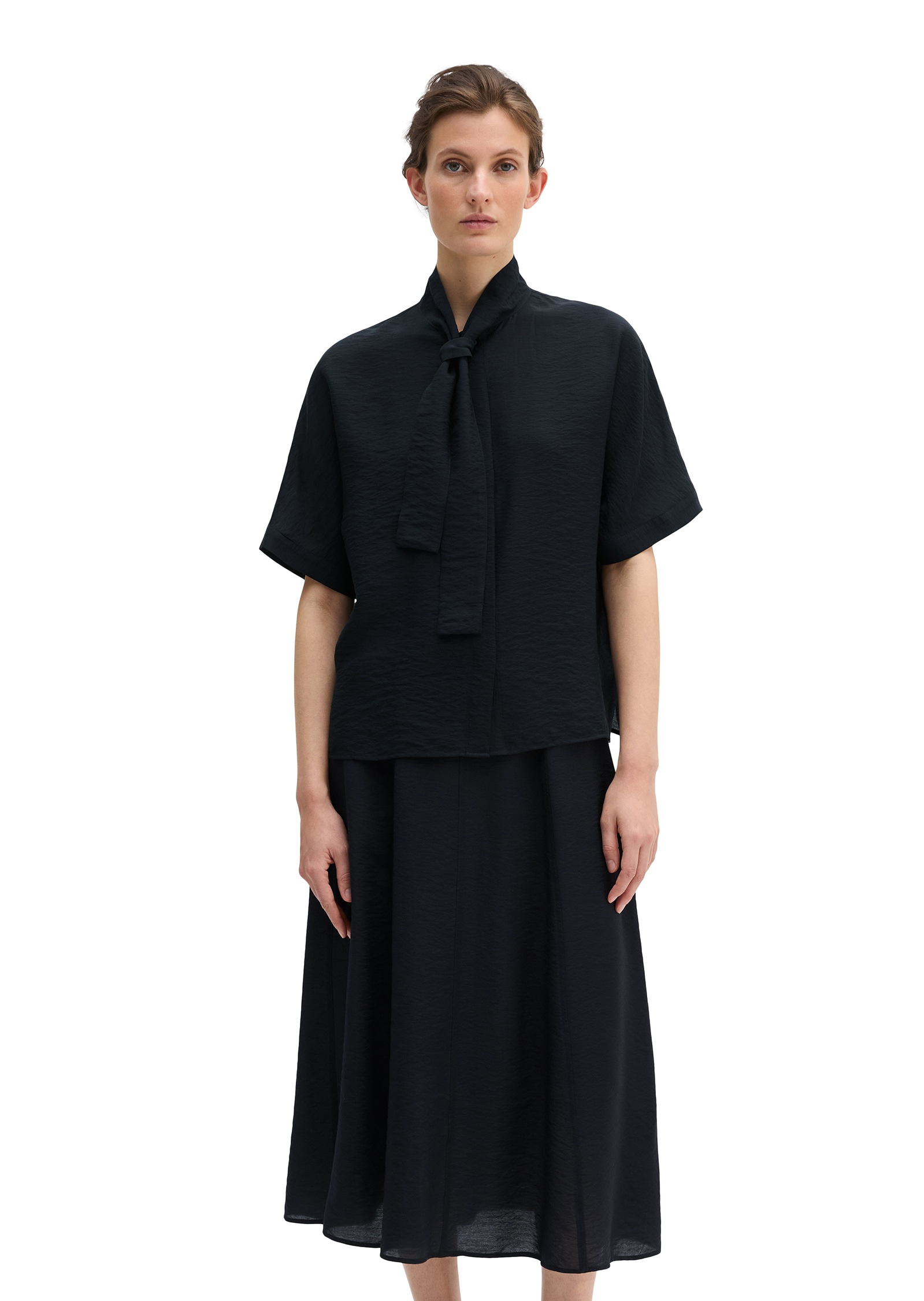 Marc OPolo Kurzarmbluse "aus Viskose-Mix" günstig online kaufen