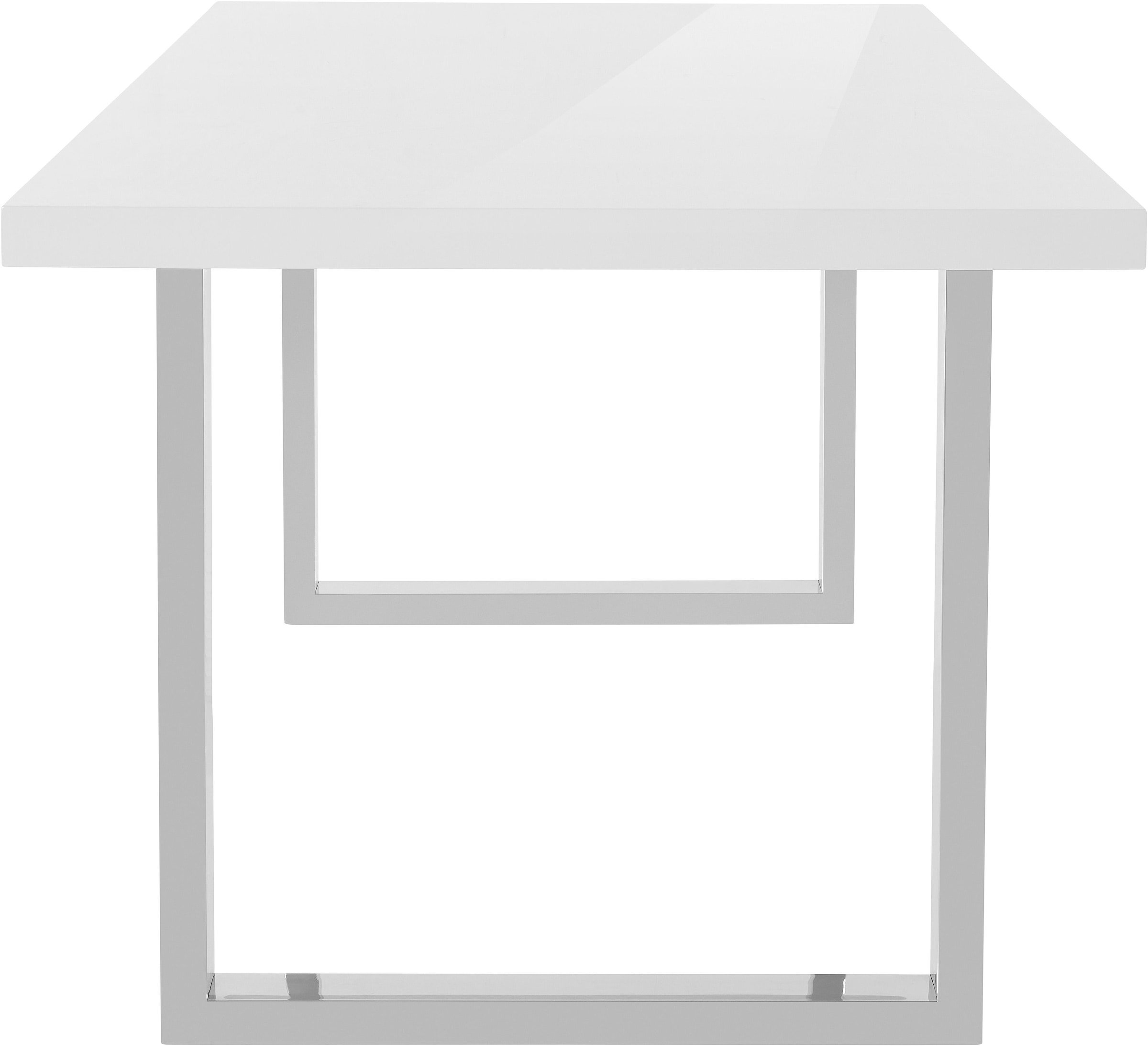 Paroli Esstisch »Manger«, Breite 180 cm, mit U-Gestell aus Edelstahl