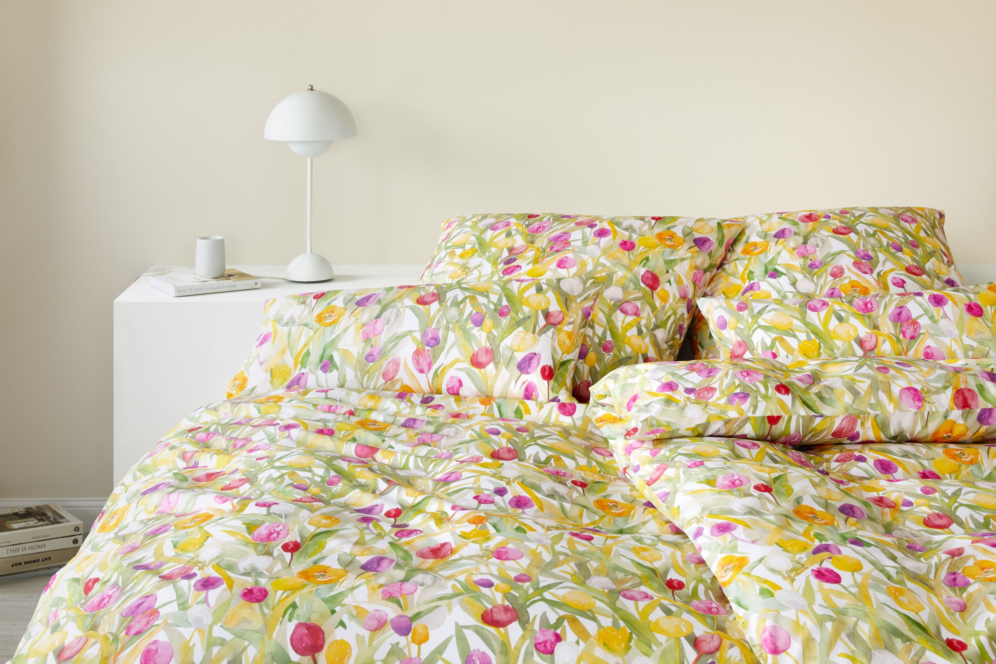 Elegante Bettwäsche "Tulpe Jersey" 2 angenehmes Hautgefühl