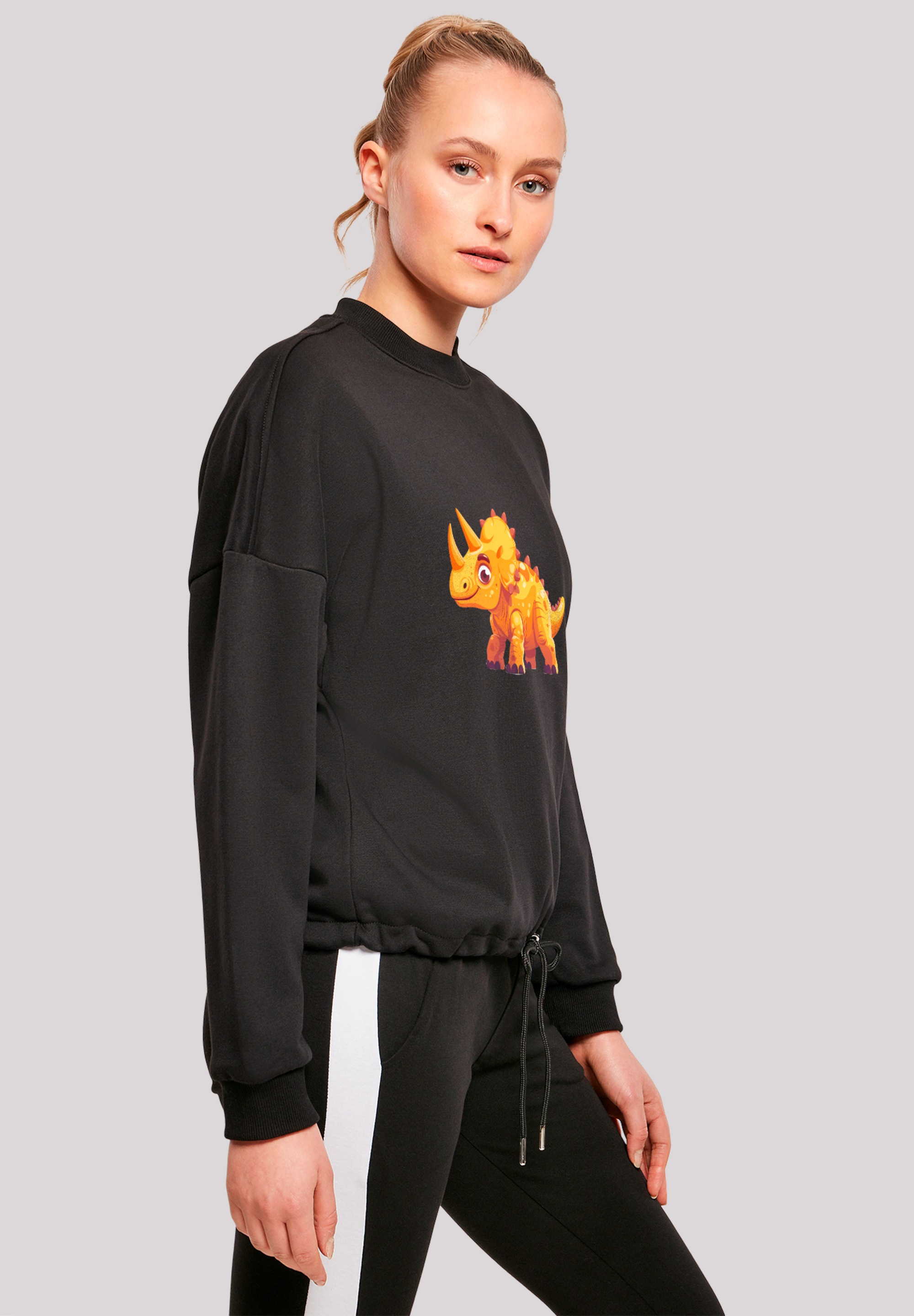 F4NT4STIC Sweatshirt »Süßer Triceratops Dinosaurier«, Premium Qualität

