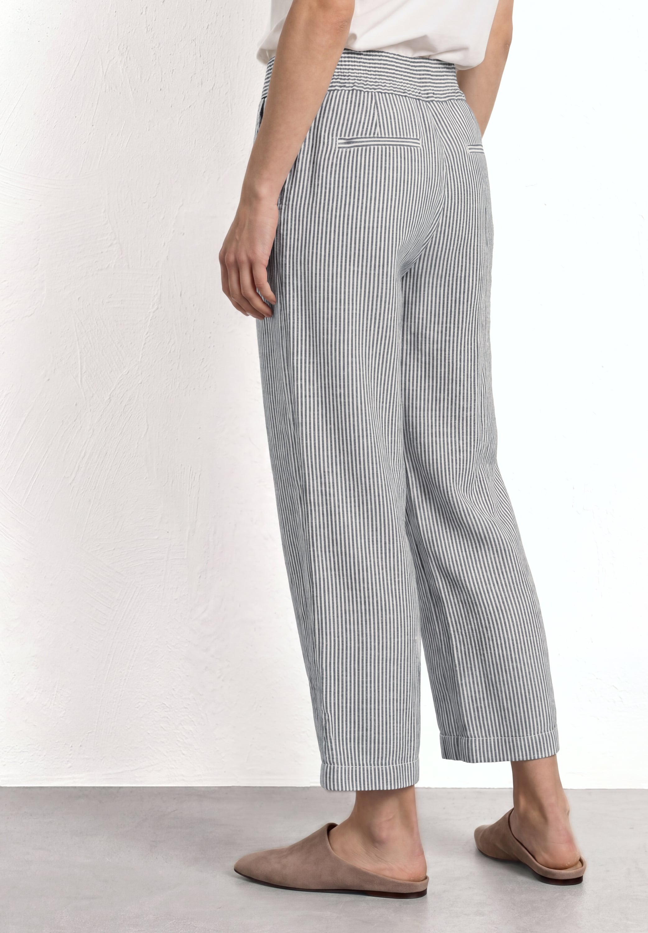 STREET ONE Culotte  aus Leinen