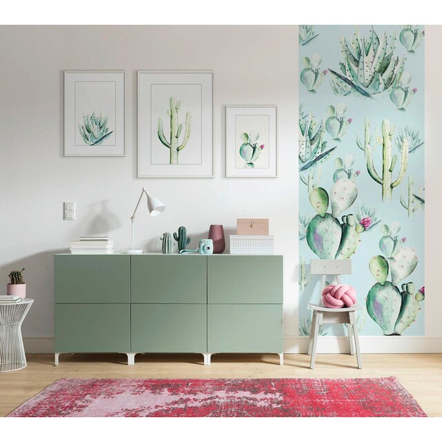 Komar Poster »Saguaro Watercolor«, Pflanzen-Blätter, Höhe: 50cm bestellen |  BAUR