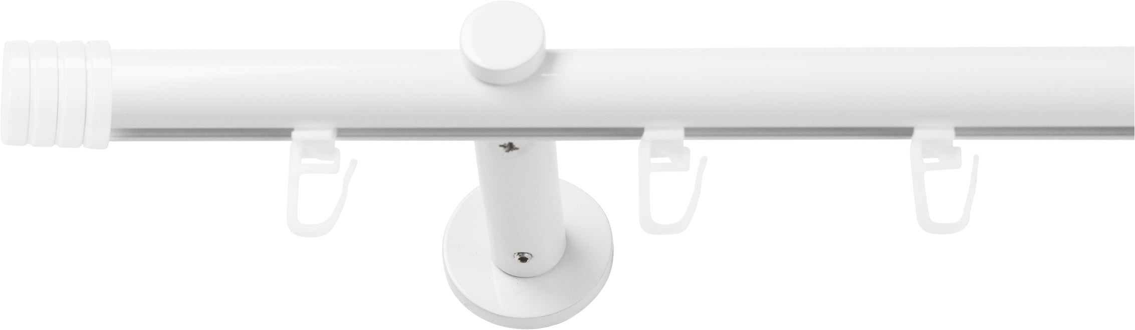 SN DECO GROUP Gardinenstange Ø 19 mm 1 läufig-läufig Fixmaß;kürzbar