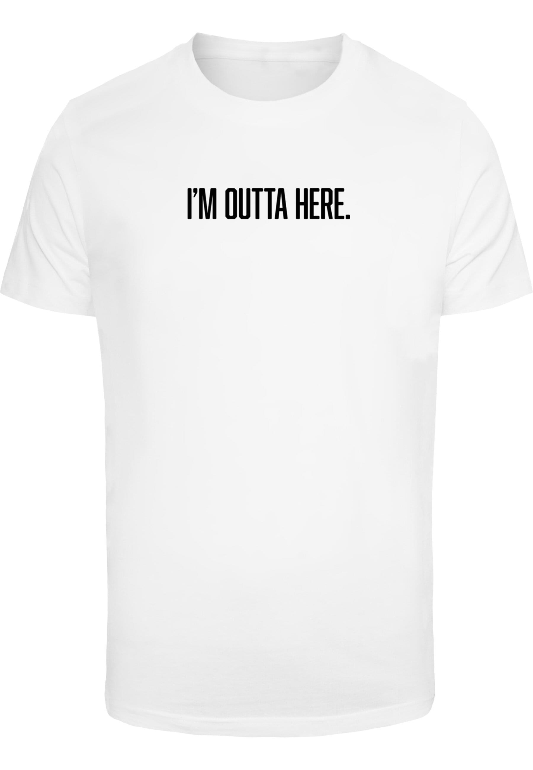 MisterTee T-Shirt "MisterTee I´m Outta Here Tee" günstig online kaufen