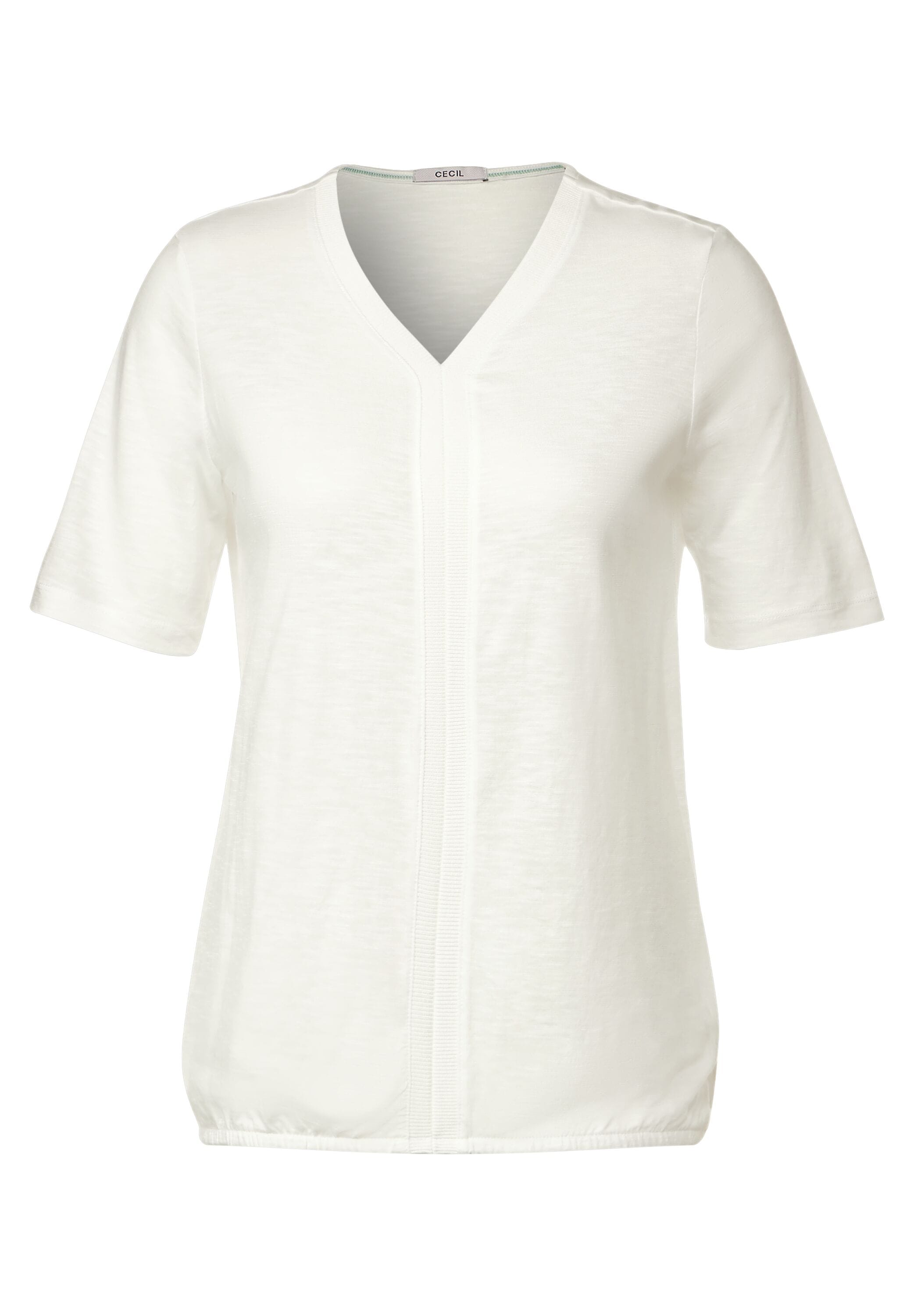 Cecil T-Shirt, aus softem Materialmix für kaufen | BAUR