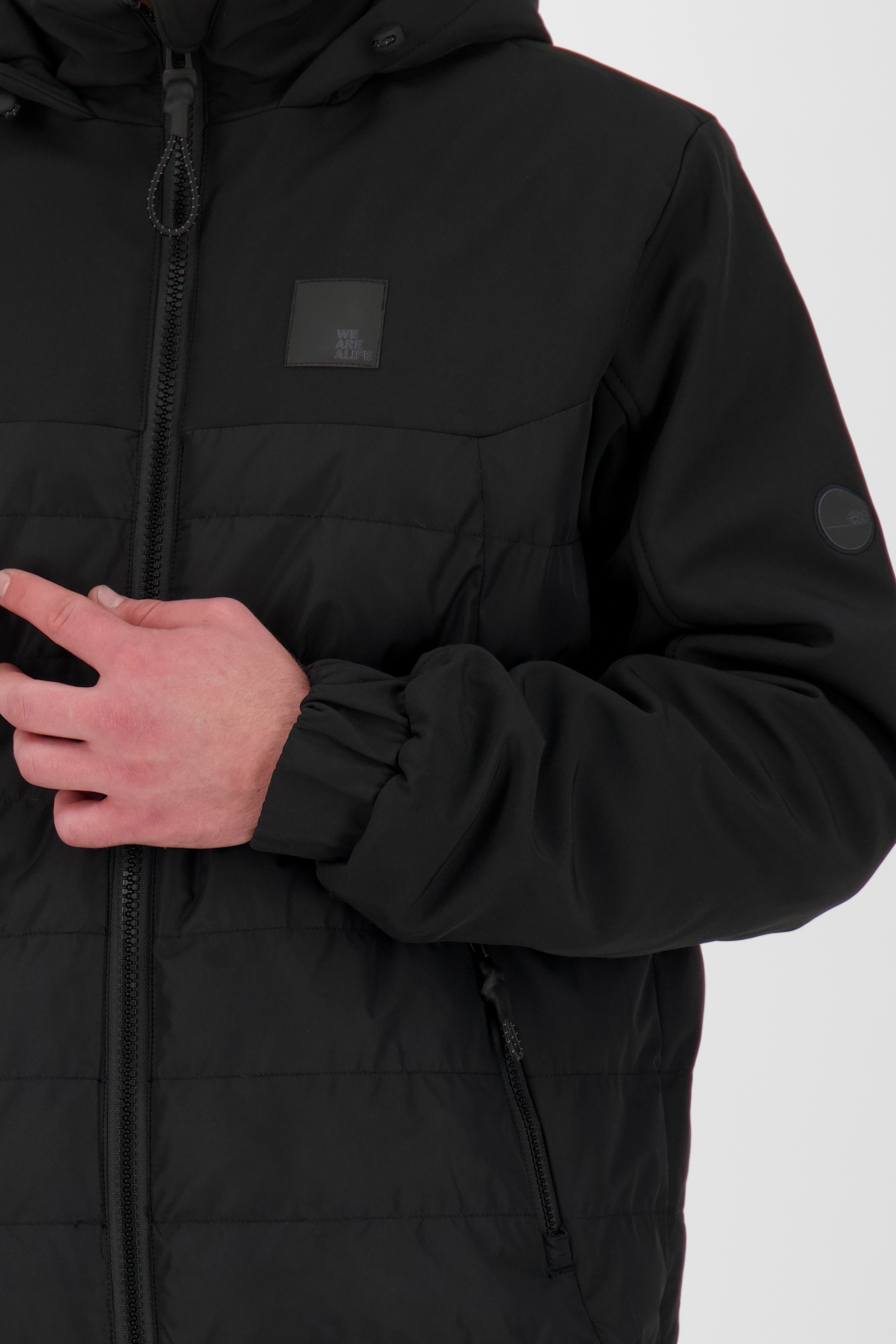 Alife & Kickin Winterjacke »Herren Mr BlackAK A«