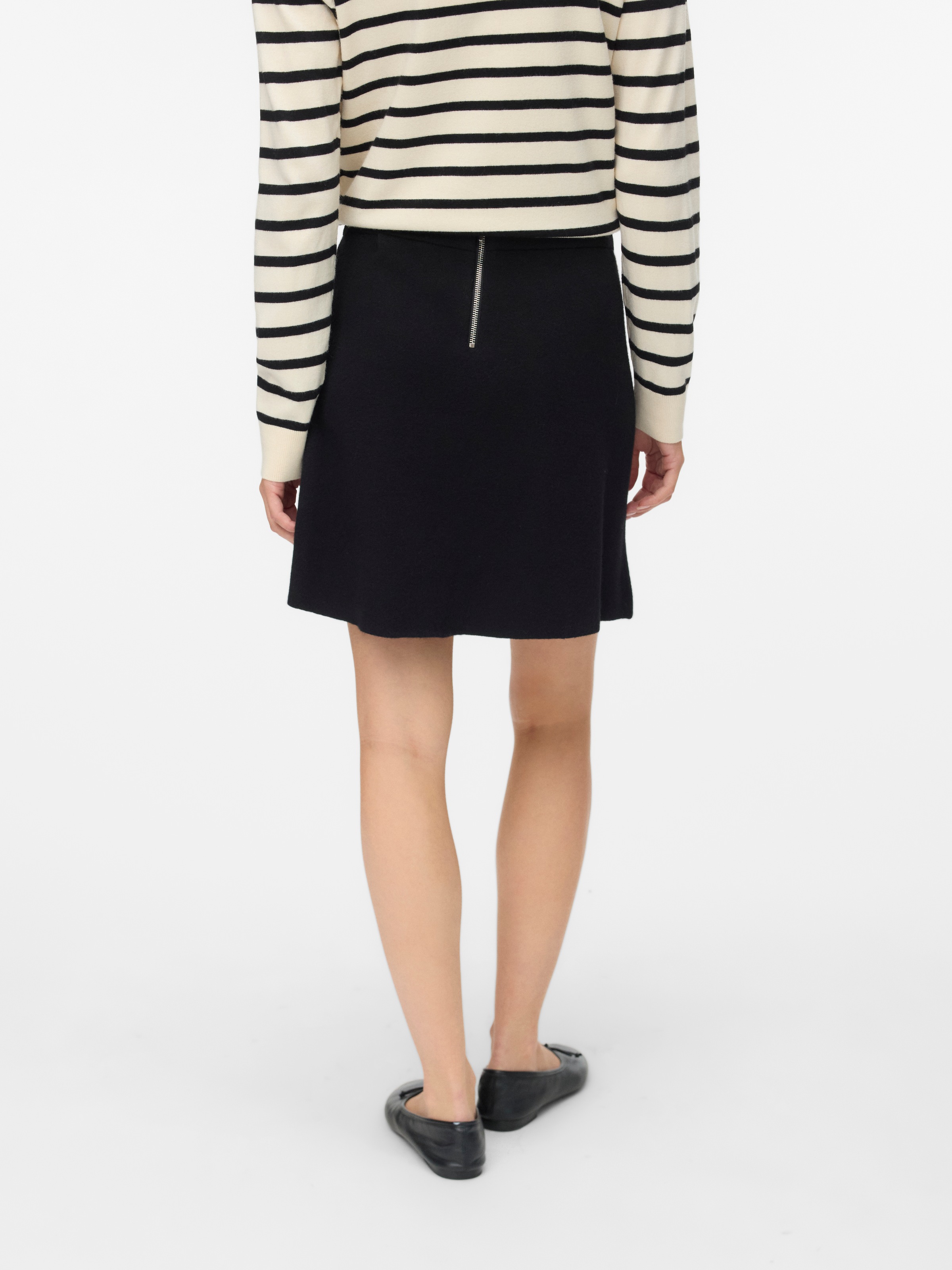 Vero Moda Minirock "VMSABA NW SKATER SKIRT GA NOOS" günstig online kaufen