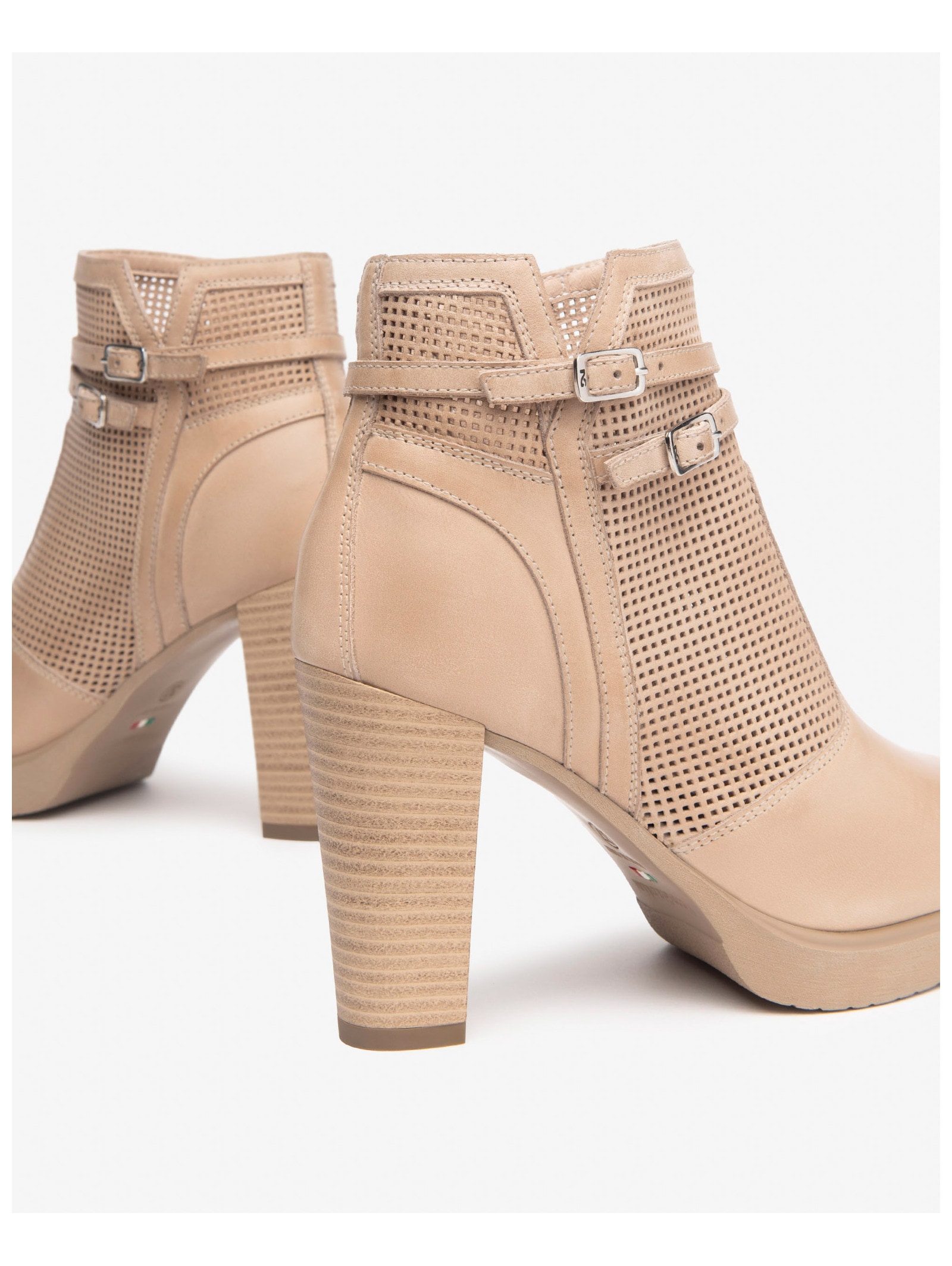 Nero Giardini High-Heel-Stiefelette »Nero Giardini Stiefelette Leder«
