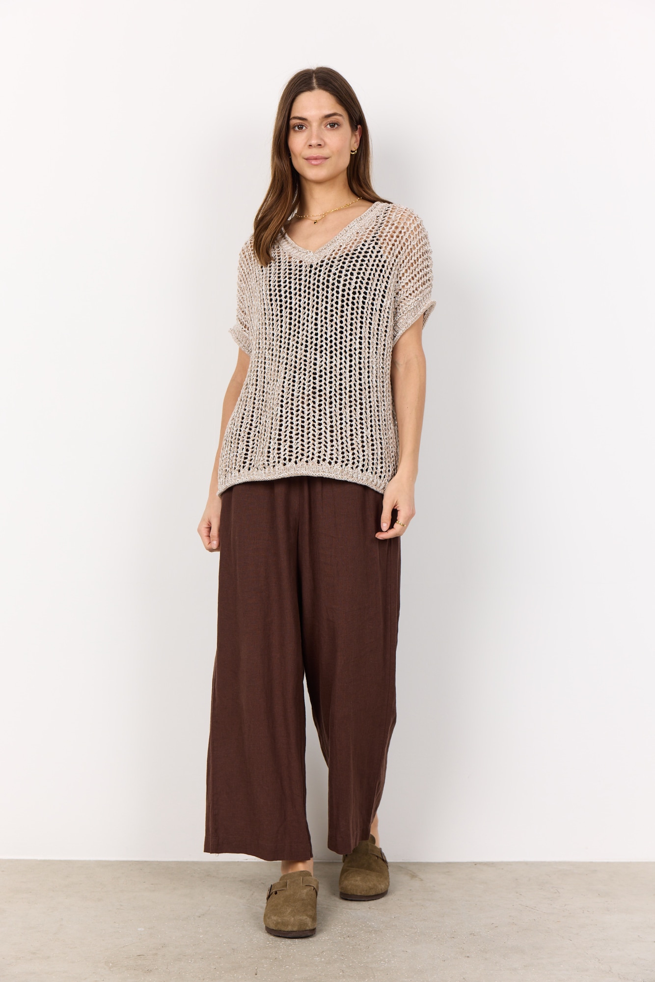 soyaconcept Kurzarmpullover »SC-RUDY 2«