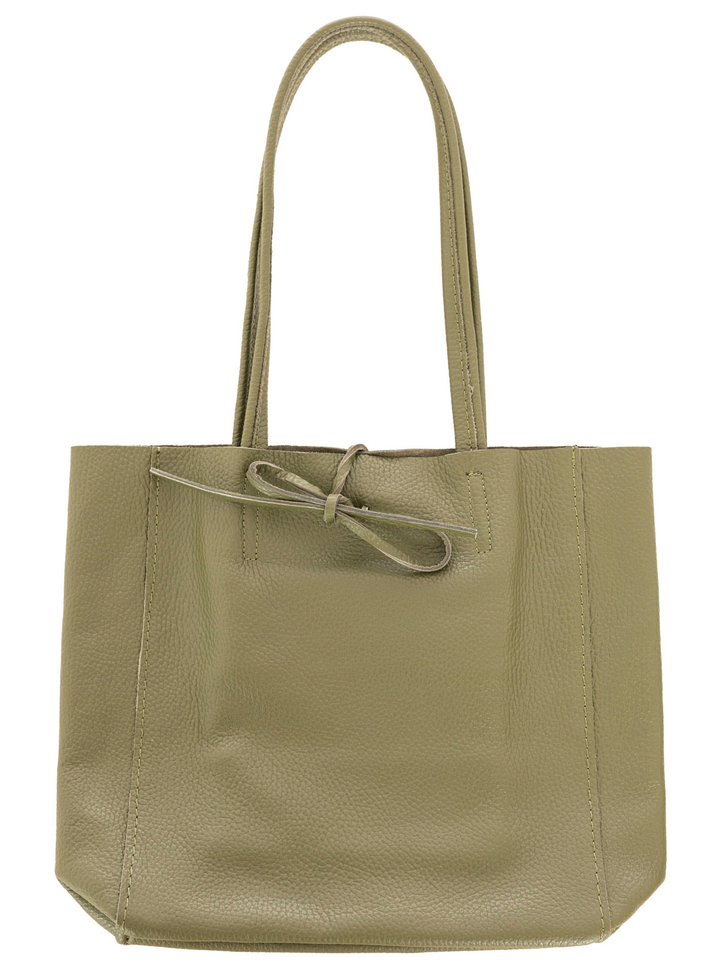 Zwillingsherz Tragetasche "Ledershopper "Small"" mit Schulterhenkel und Bin günstig online kaufen