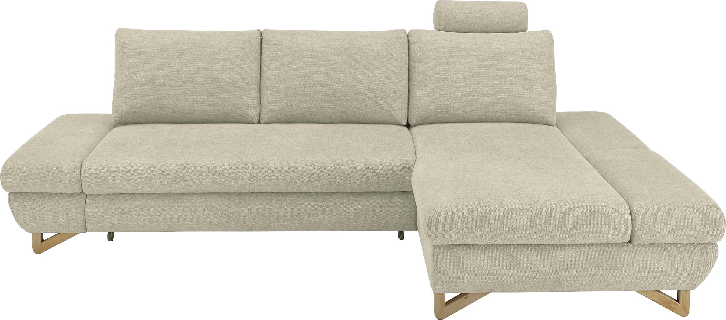 Home affaire Ecksofa "City/Giron, L-Form," verstellbare Armlehnen mit Raste günstig online kaufen