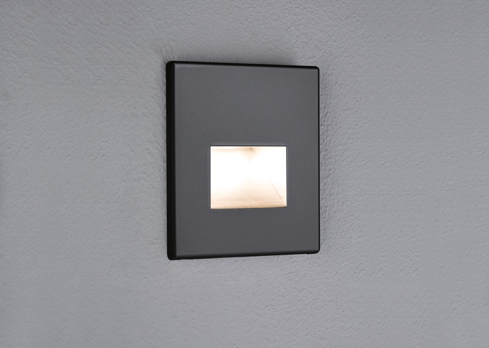 Paulmann LED Einbauleuchte »LED Wandeinbauleuchte Edge Quadro 1,2W 25lm 230V«, 1 flammig